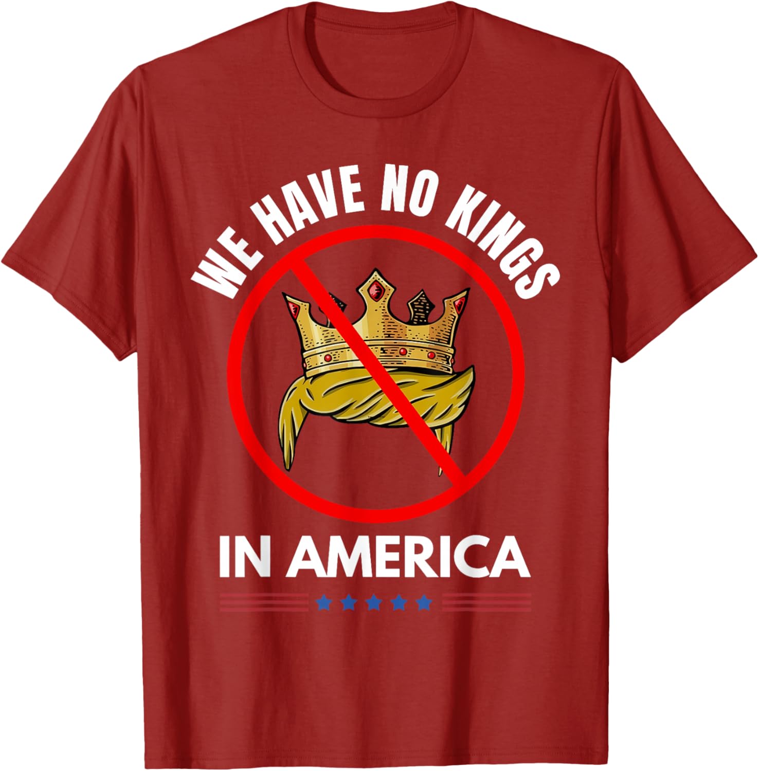 No Kings In America T-Shirt for Trendy Casual Fashion Lovers - 9