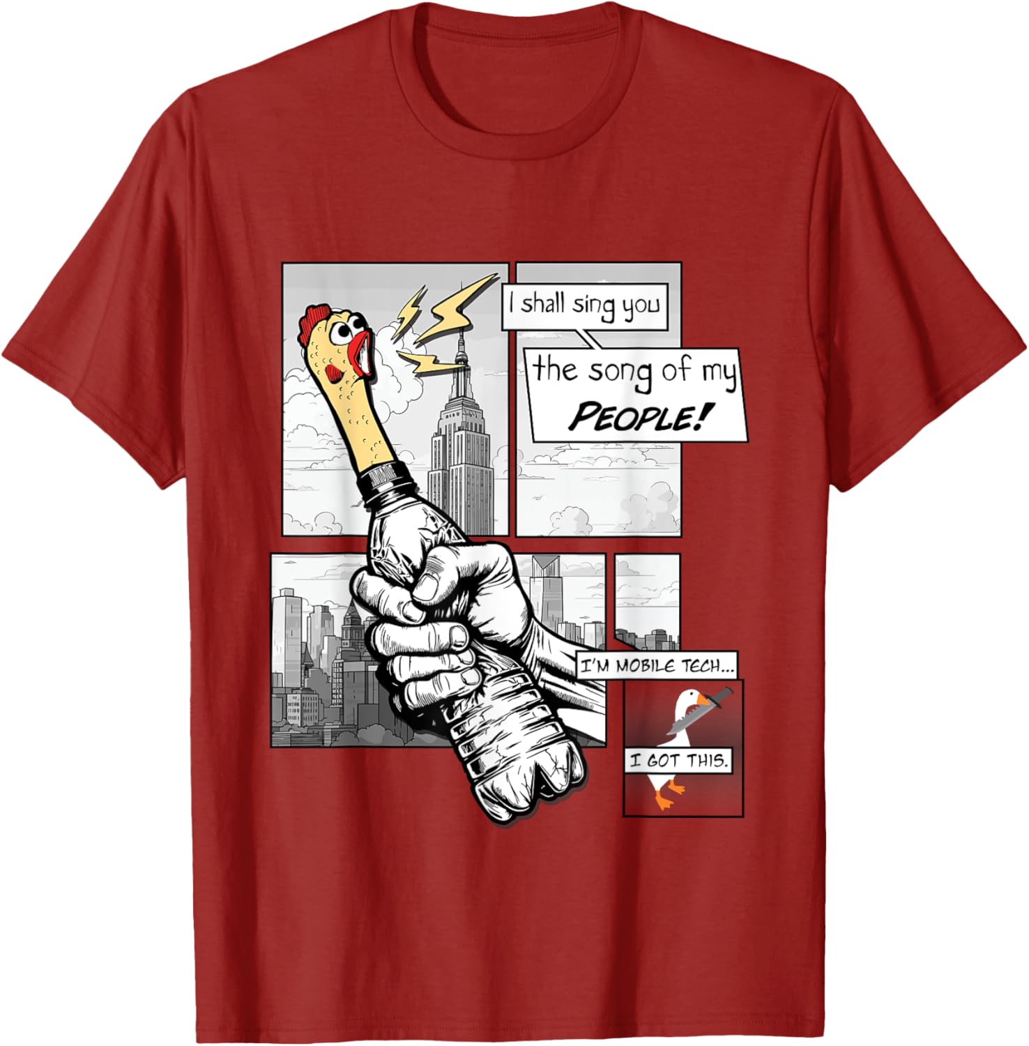 The Song of My People 2025 Mobile Tech T-Shirt for Trendy Comfort - 8