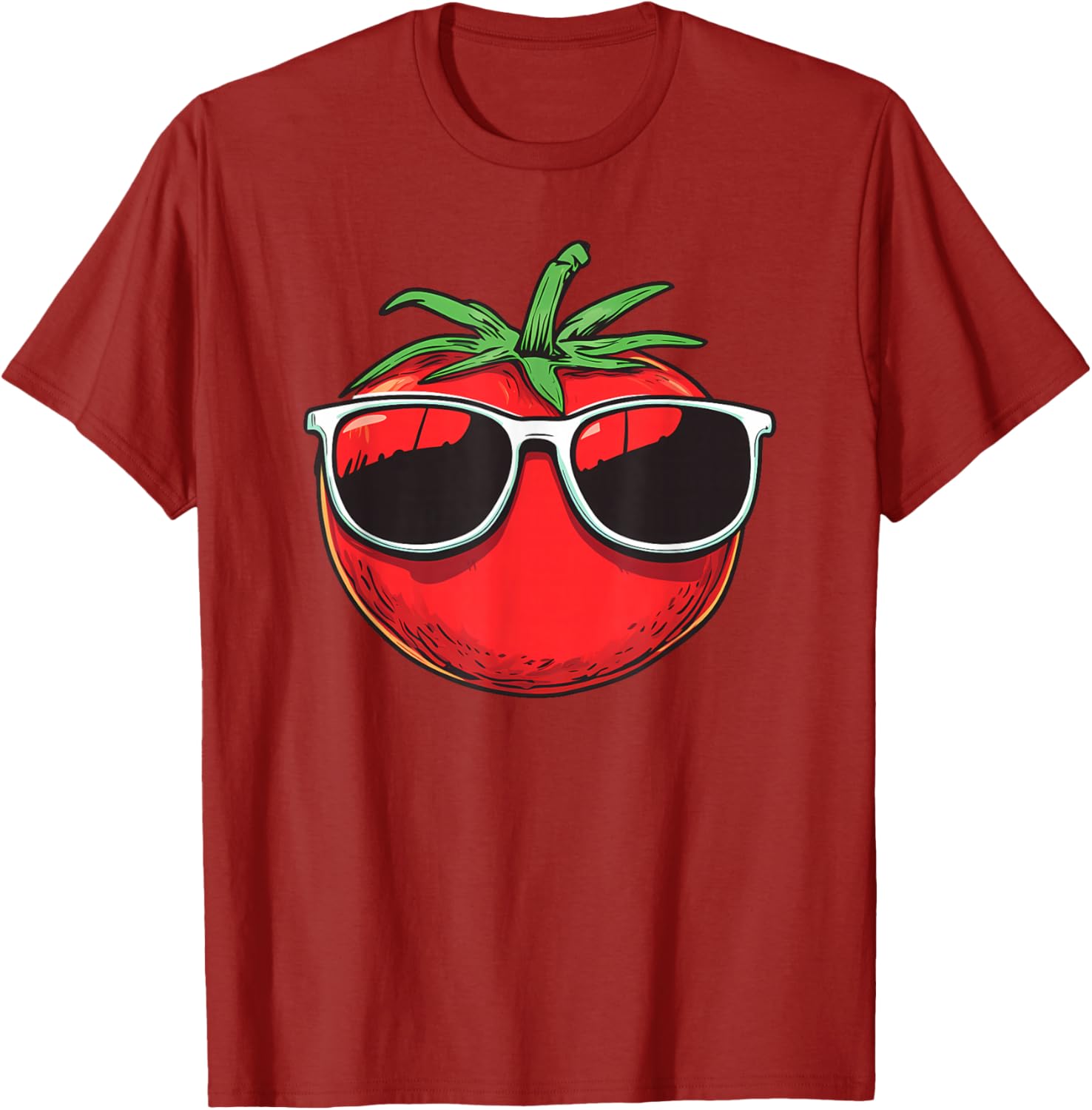 Funny Tomato Sunglasses T-Shirt for Cool Summer Style and Fun Fashion - 14