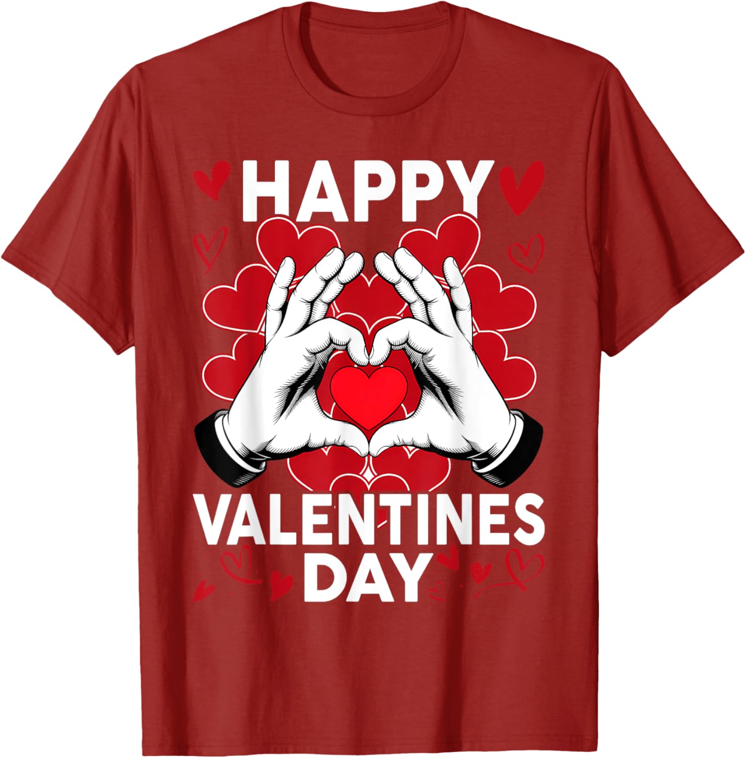 Happy Valentine's Day Couples Love T-Shirt for Perfect Date Night - 6