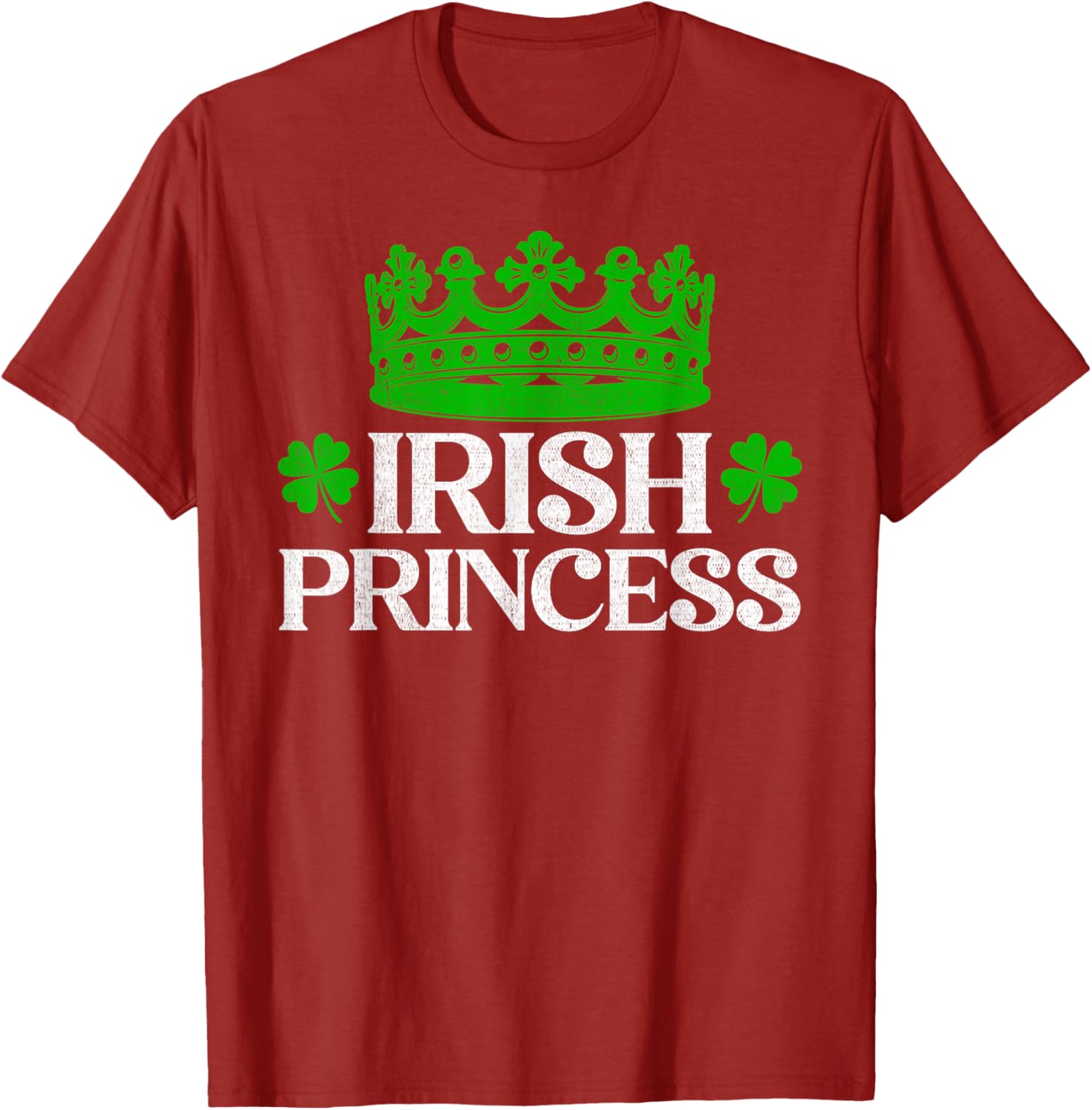 Irish Princess St Patrick's Day T-Shirt for Women and Girls - 5