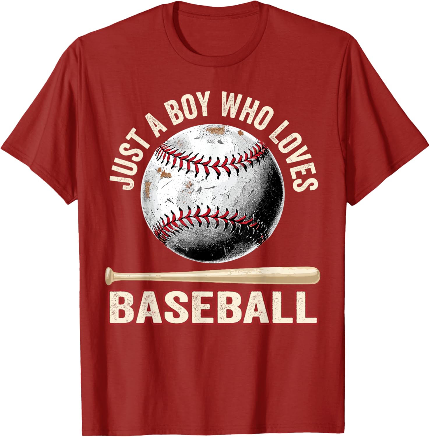 Funny Just A Boy Who Loves Baseball T-Shirt for Fans and Players - 10
