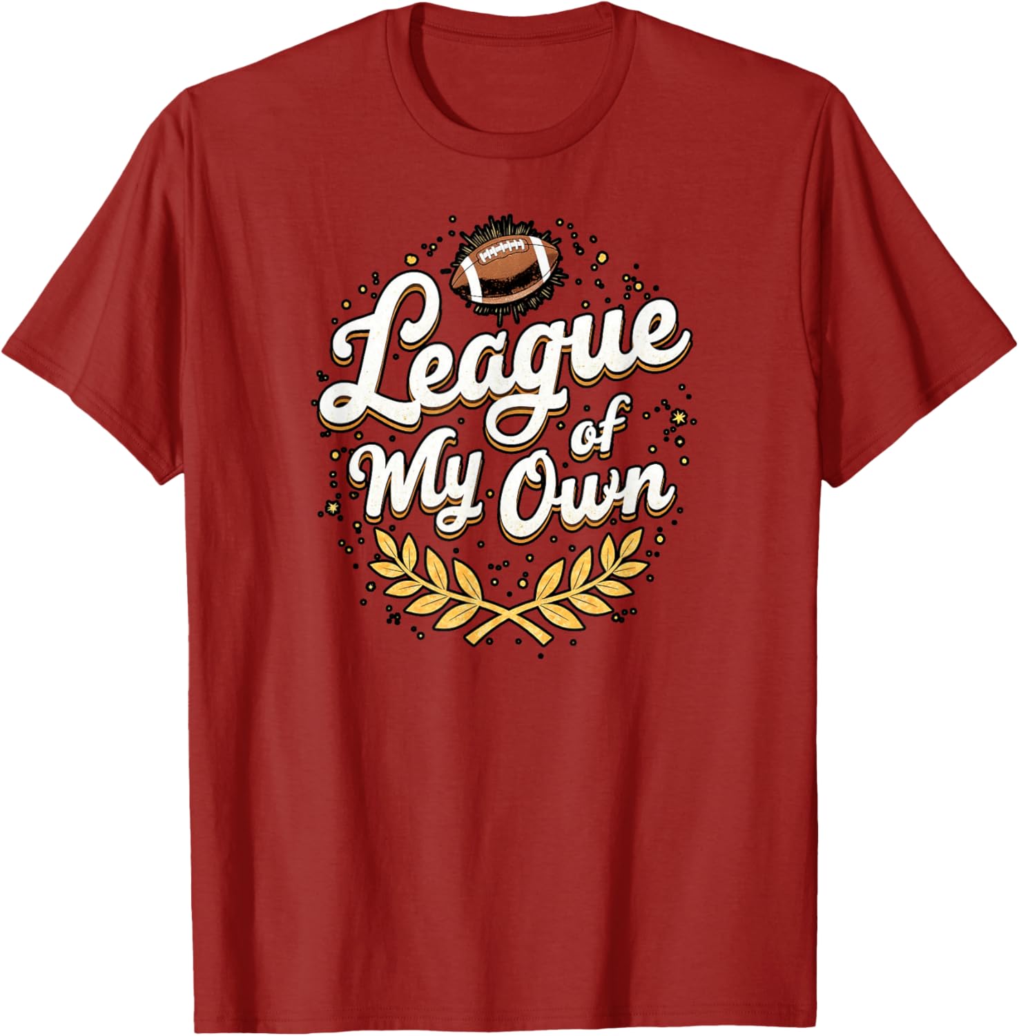 Funny Fantasy Football Champs Trophy Winner Draft T-Shirt for Fans - 19