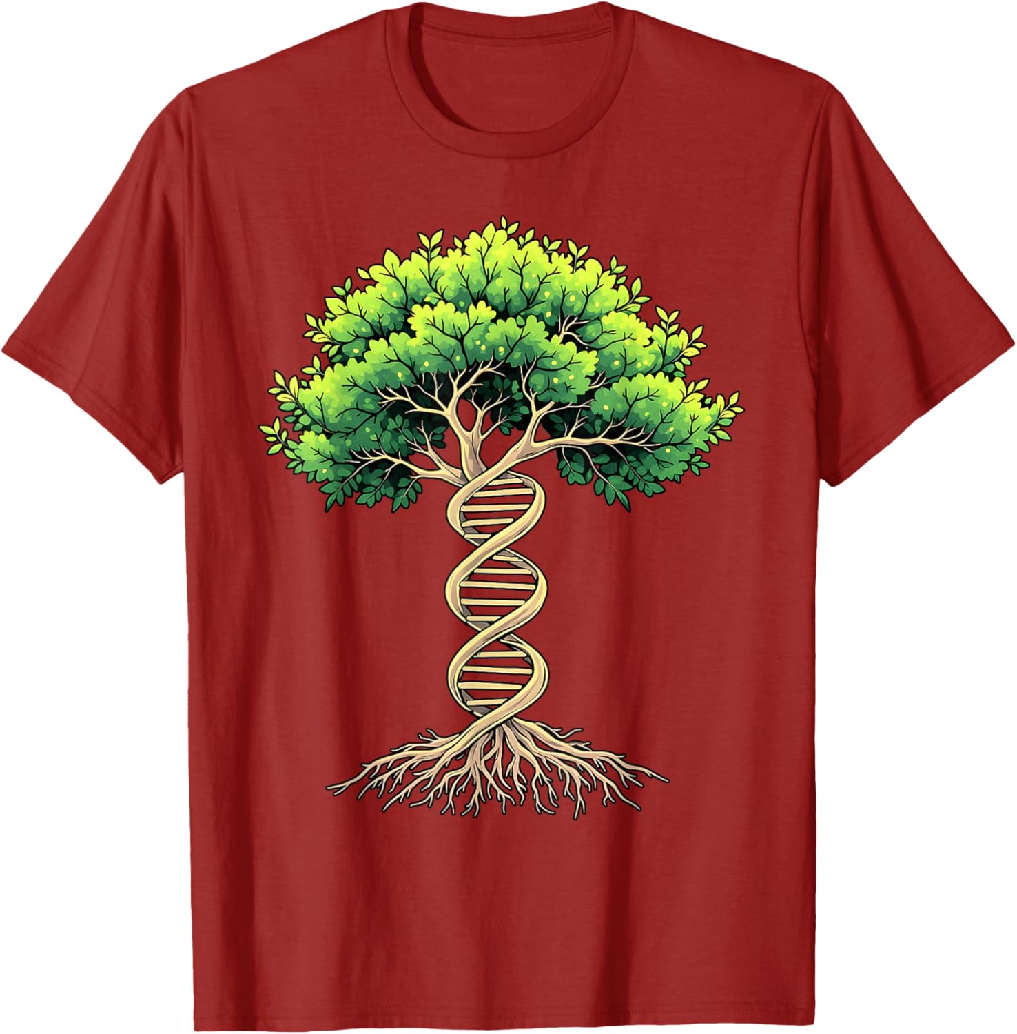 DNA Tree Life Science Nature T-Shirt for Science Lovers and Nature Fans - 4