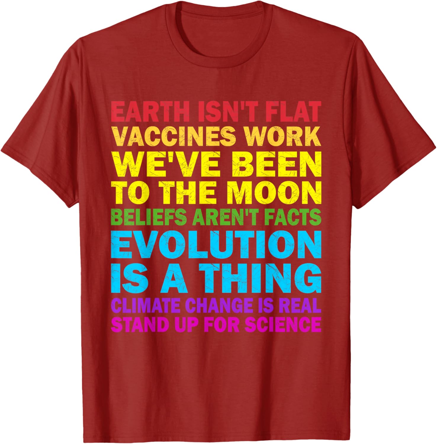 Support Science with a Colorful Bold Design T-Shirt for Everyone - 9