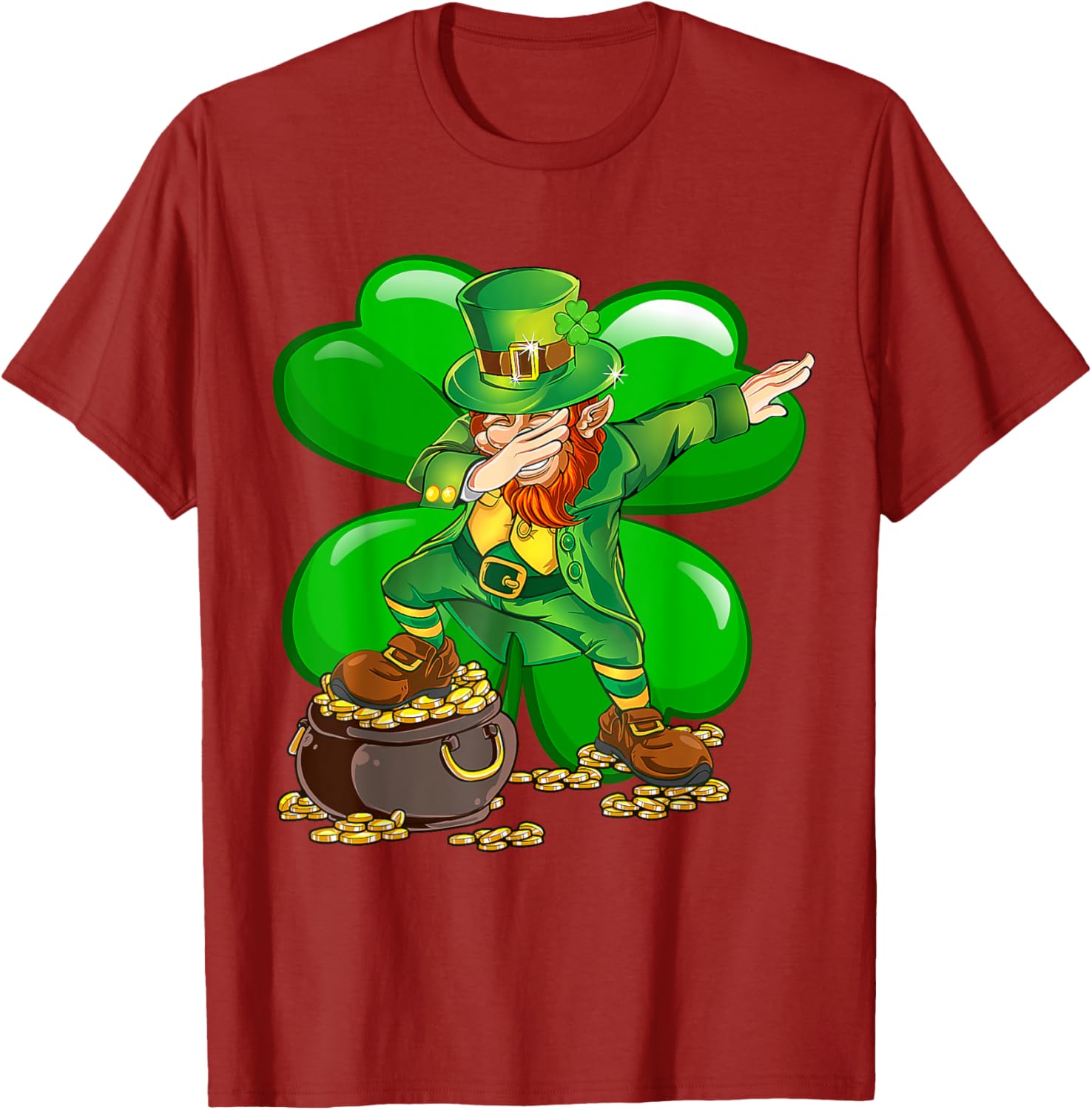 Dabbing Leprechaun T-Shirt for St Patrick's Day Fun for Everyone - 18