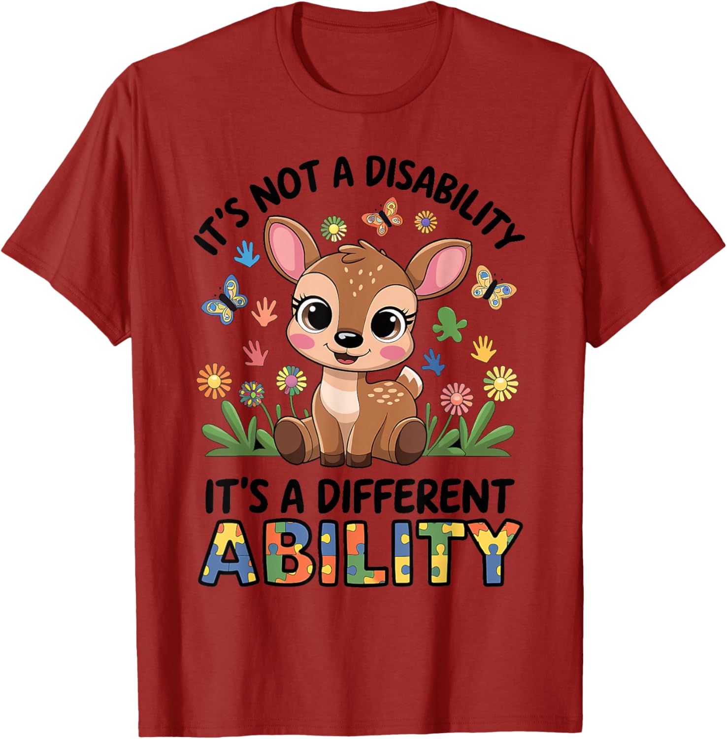Autism Awareness T-Shirt Celebrating Different Abilities in Style - 17