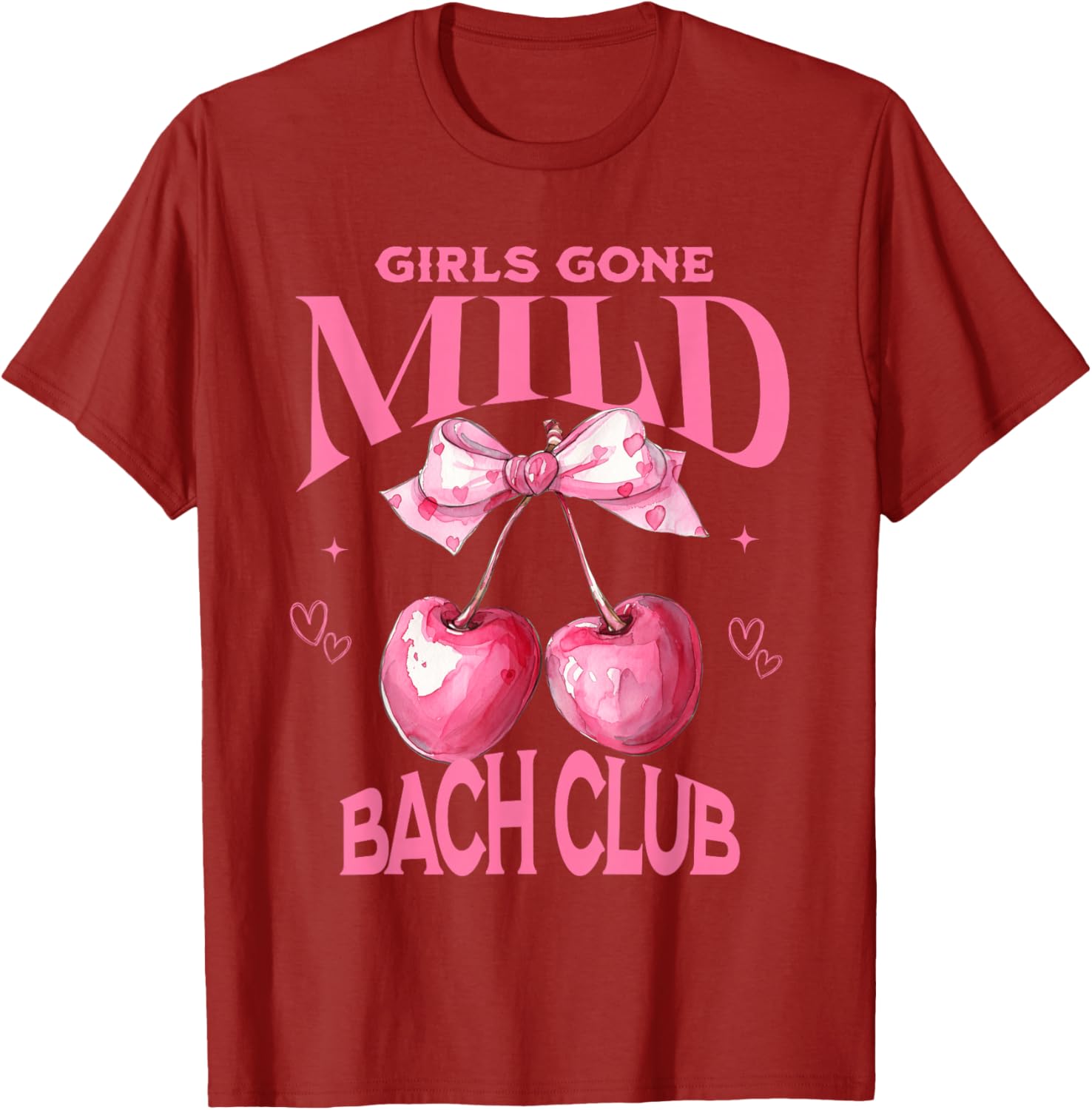Girls Gone Mild Bachelorette Spa Slumber Party T-Shirt for Fun Celebrations - 6