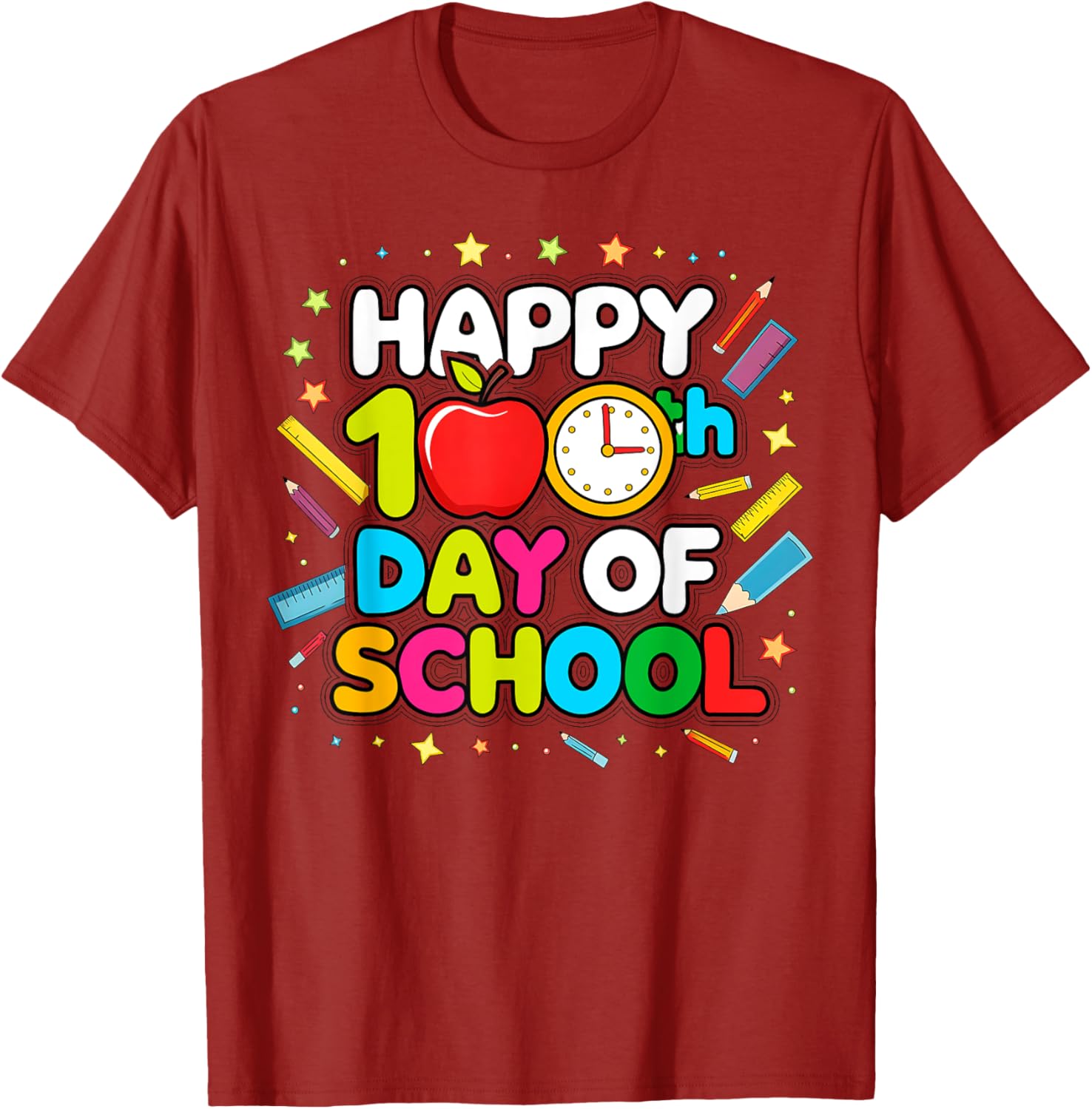 100 Days of School T-Shirt for Toddlers Perfect for Teachers and Students - 16