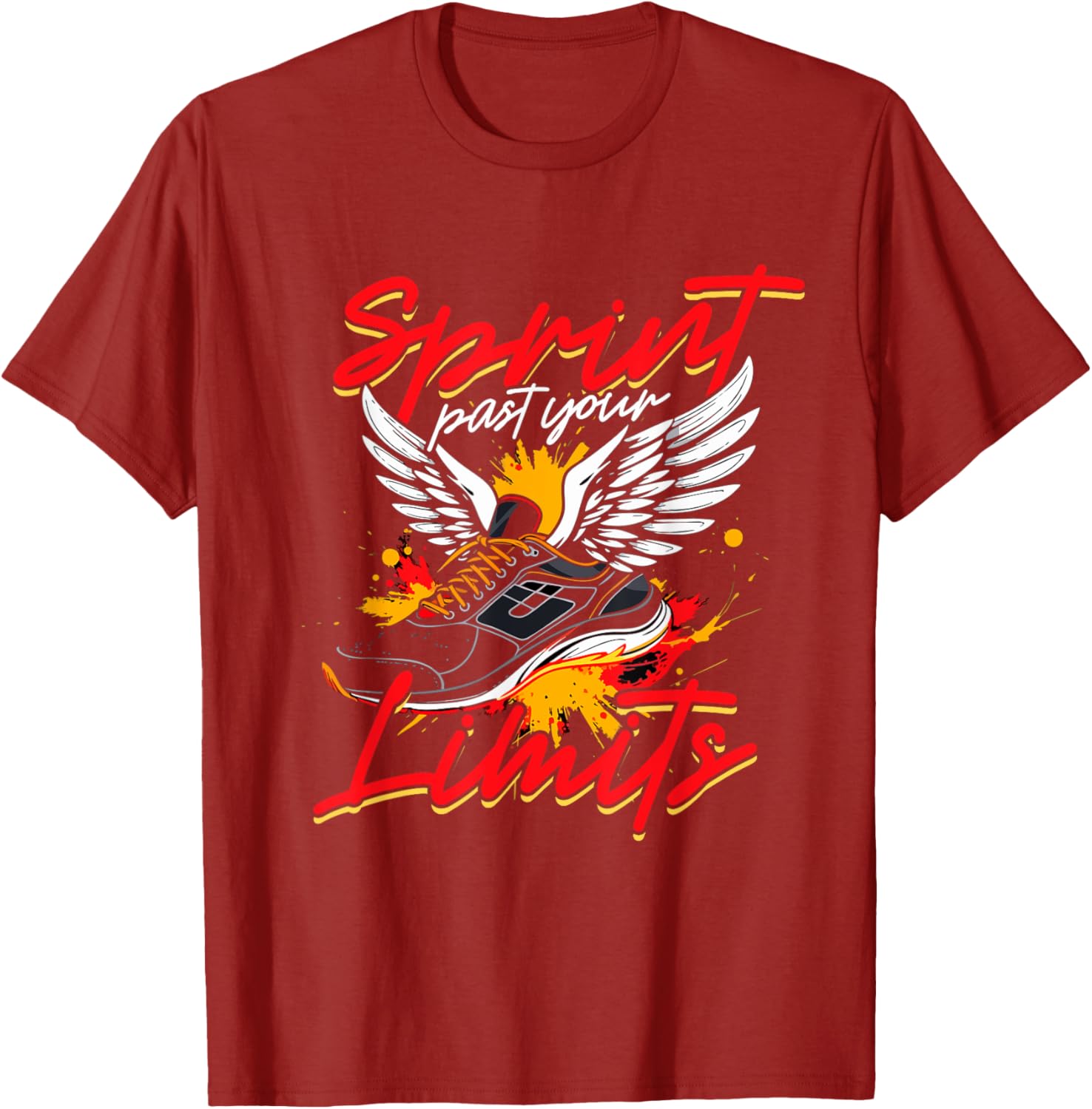 Sprint Track and Field T-Shirt Sprint Past Your Limits in Style - 3