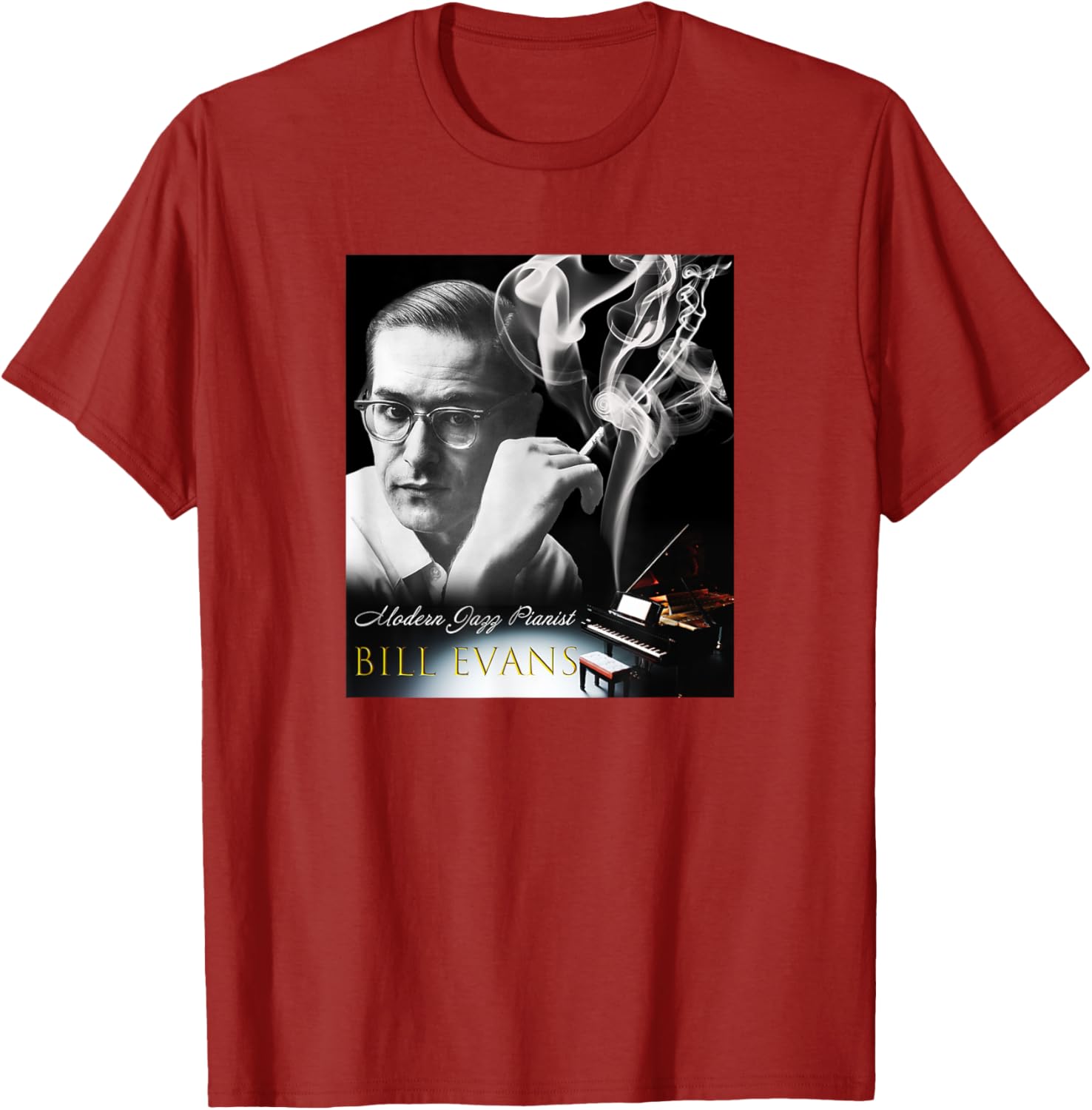 Bill Evans 001 T-Shirt for Music Lovers - Stylish and Comfortable Apparel - 21