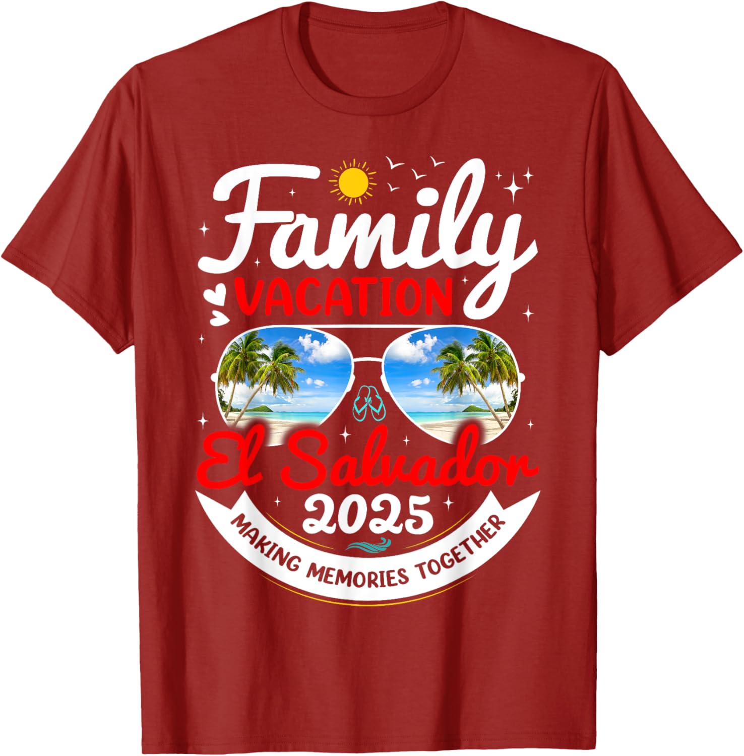 El Salvador Family Vacation 2025 Beach Group T-Shirt for Fun Adventures - 11