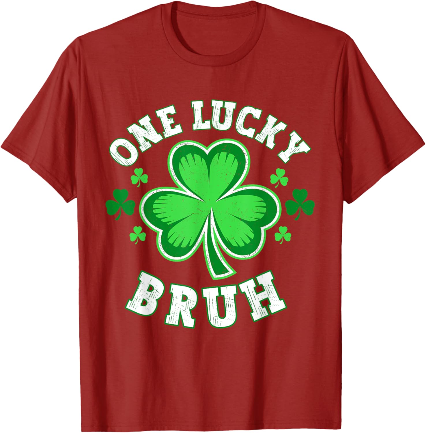 One Lucky Bruh St Patrick's Day Leprechaun T-Shirt for Fun Celebrations - 7