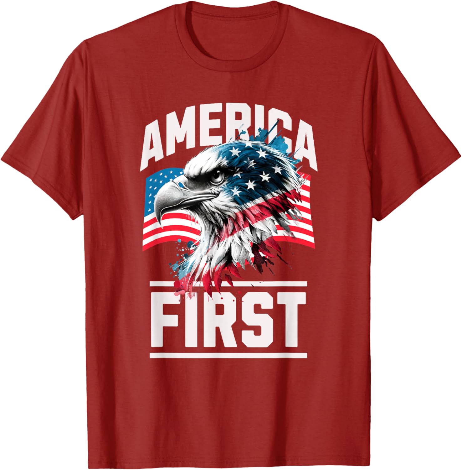America First T-Shirt for Men and Women - Stylish Casual Wear - 4