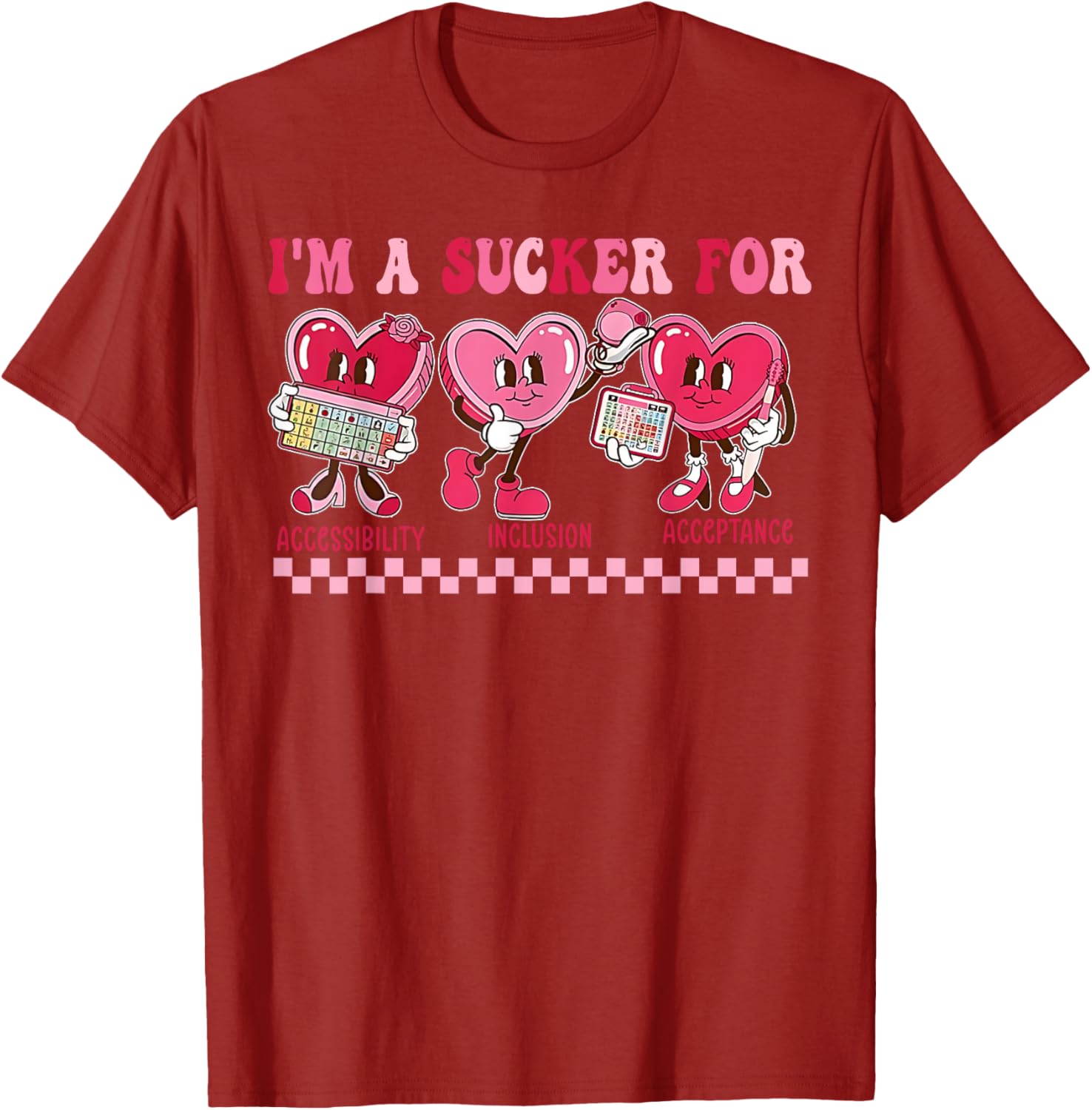 Funny I'm a Sucker for My Patients SLP Valentine T-Shirt for Speech Therapists - 5