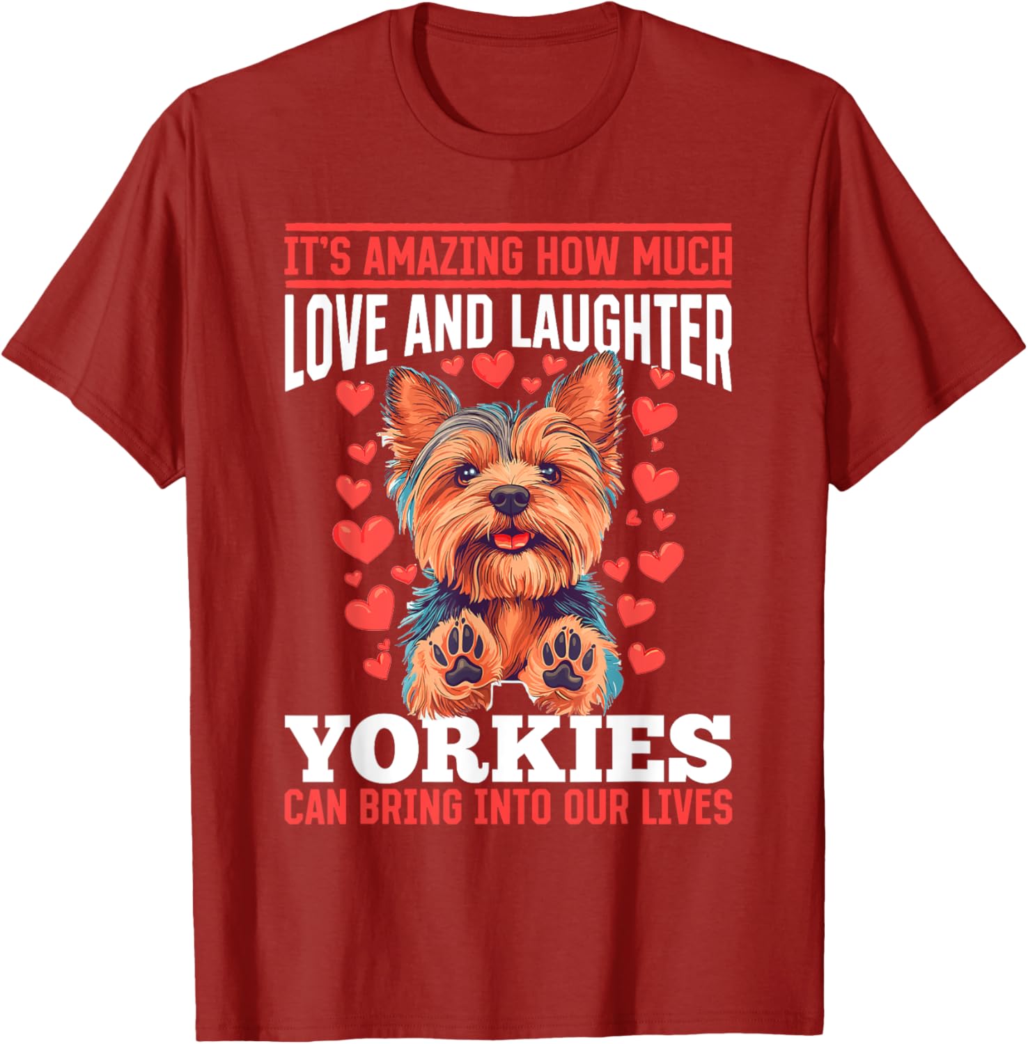 Yorkshire Terrier Yorkie Dog Owner T-Shirt for Pet Lovers - 18