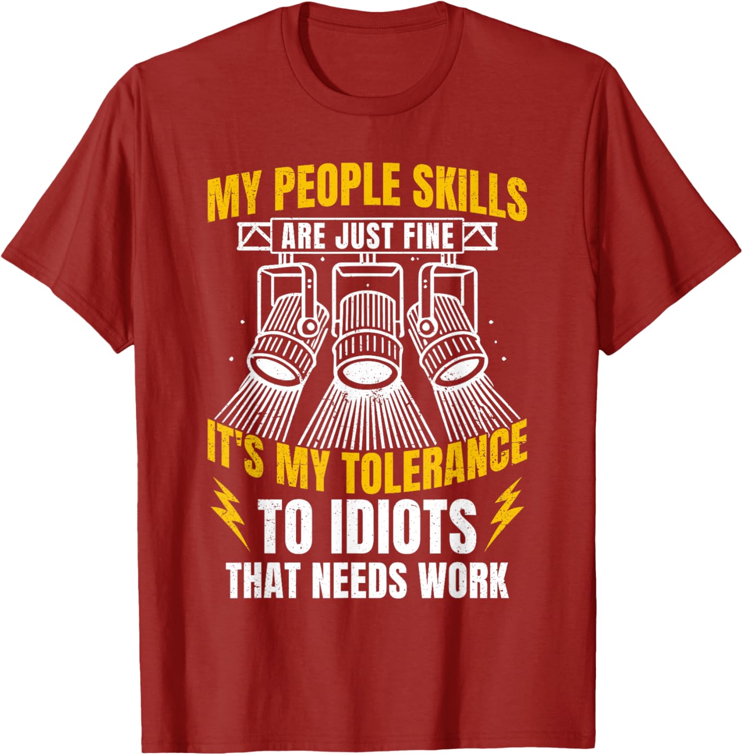 Funny Lighting Technician T-Shirt for Light Tech Enthusiasts - 4