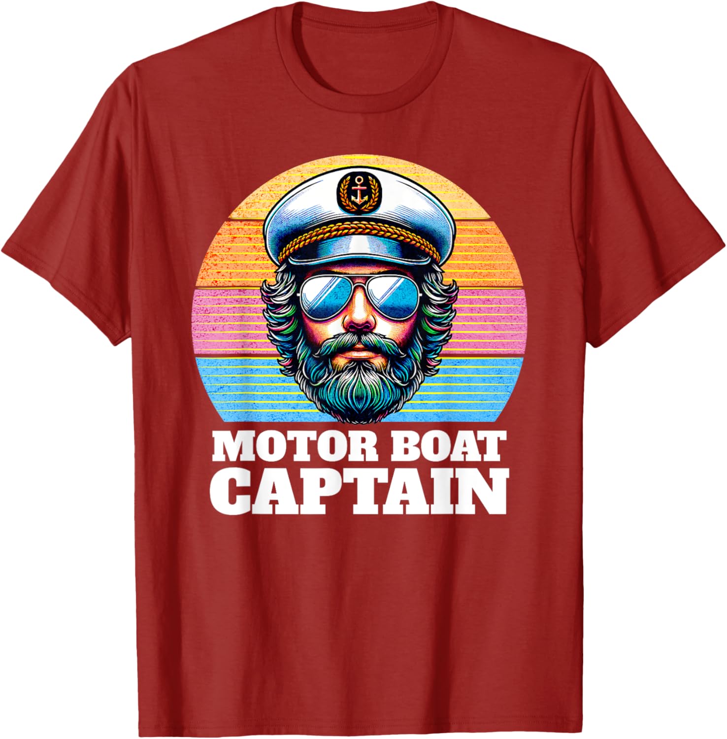 Funny Motor Boat Captain T-Shirt for Men and Women, Nautical Humor Apparel - 10