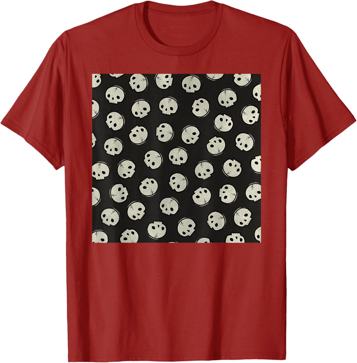 Trendy Cecelia Hotzler Skull Pattern Graphic T-Shirt for Unique Style - 20
