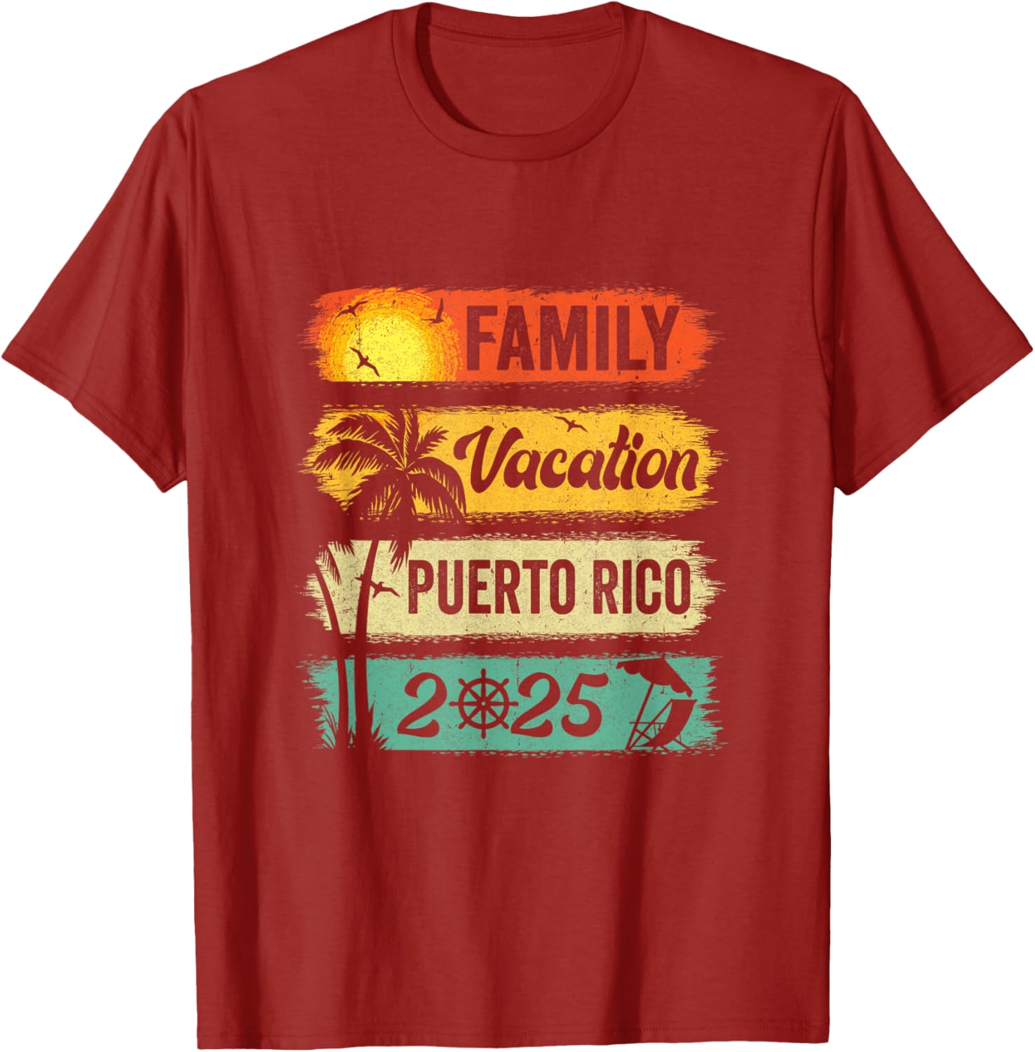 Funny Matching Family T-Shirt for Puerto Rico Vacation 2025 Fun Gear - 2