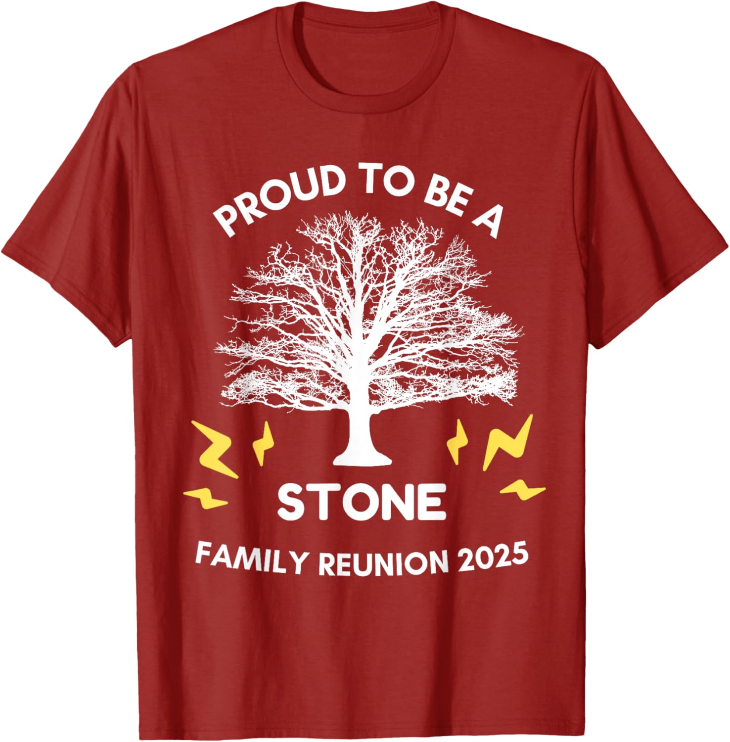 2025 Stone Family Reunion T-Shirt Family Tree Matching Design - 7