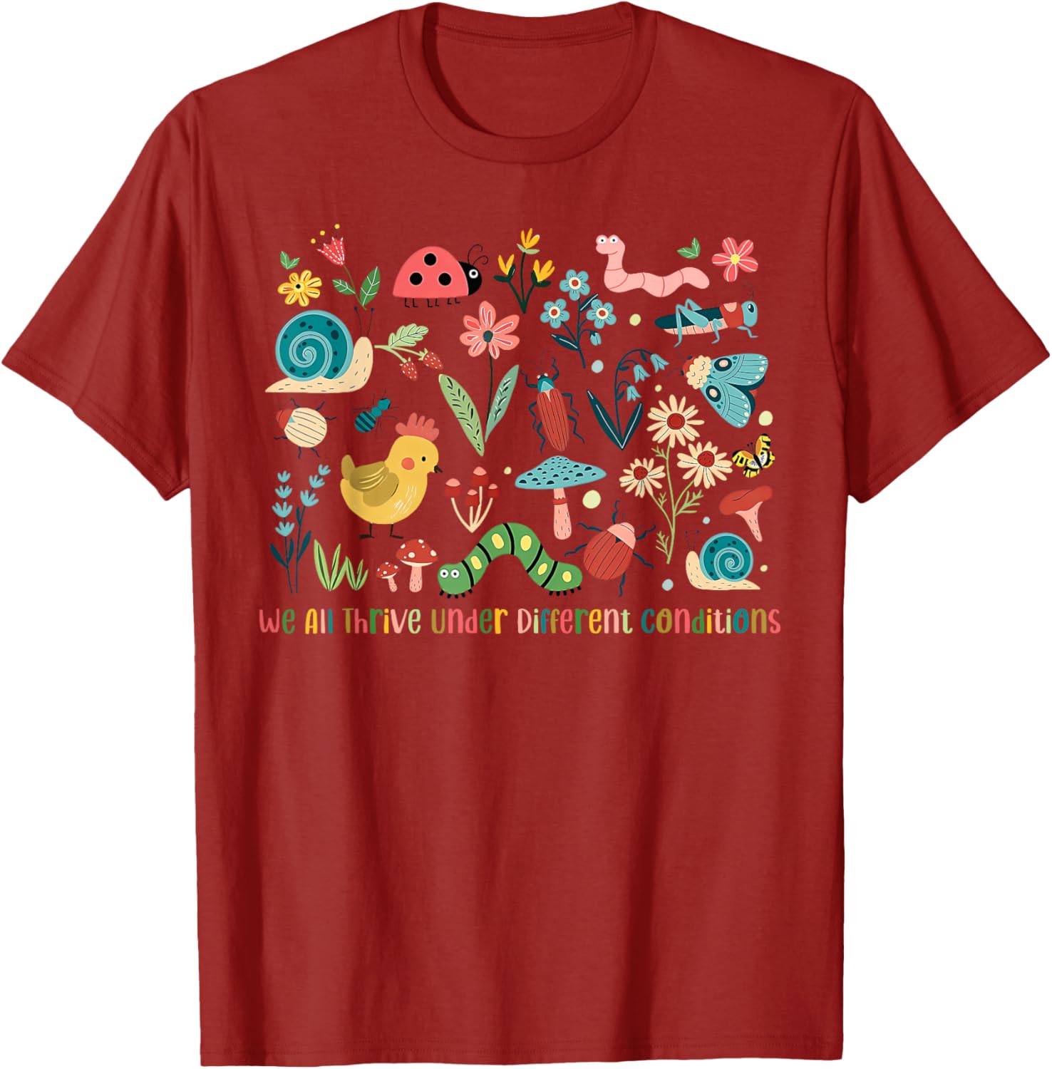 Neurodiversity SPED T-Shirt Celebrating Different Strengths and Styles - 14