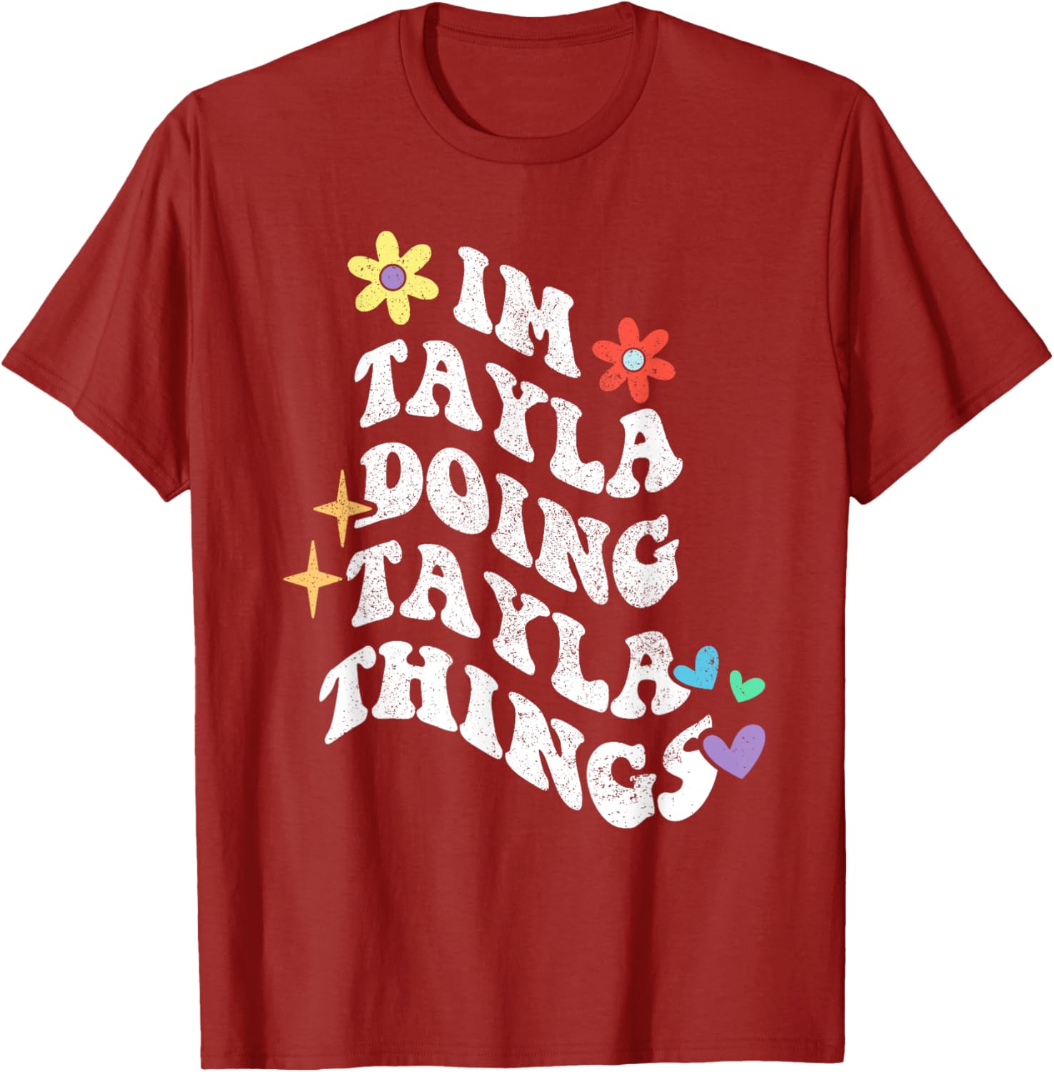 Funny Retro Tayla Doing Her Thing Mother's Day T-Shirt for Moms - 19