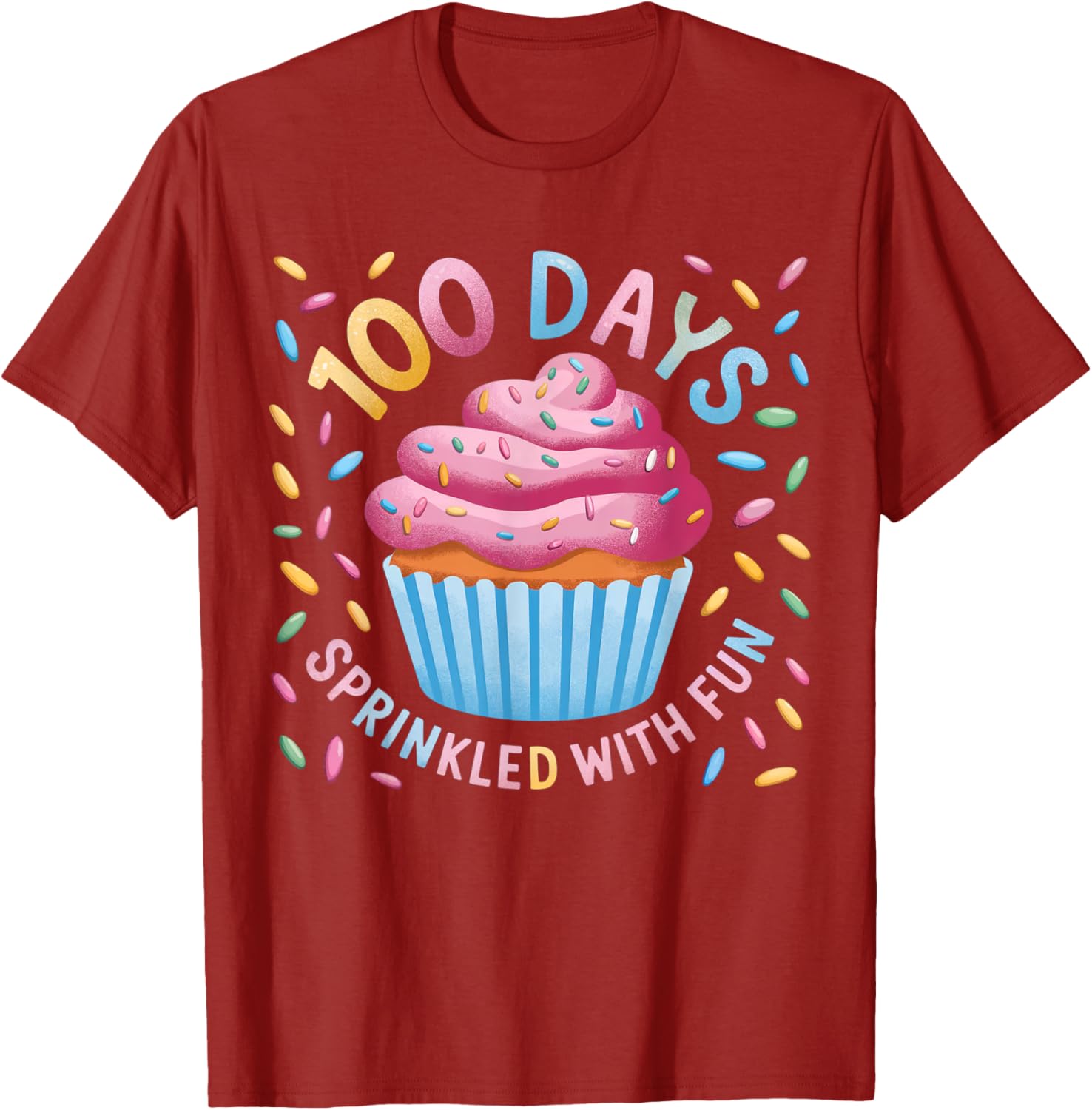 100 Days of Fun 100th Day of School Teacher T-Shirt for Girls - 9