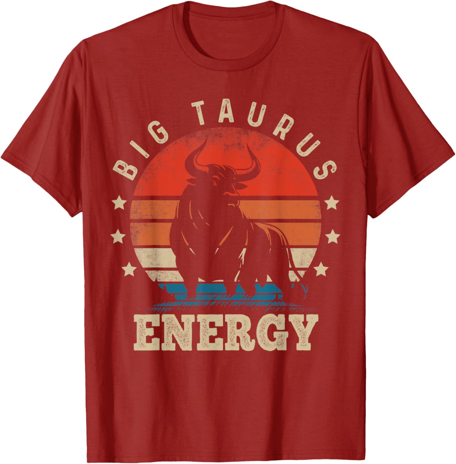 Big Taurus Energy Zodiac T-Shirt for April May Birthdays - 4