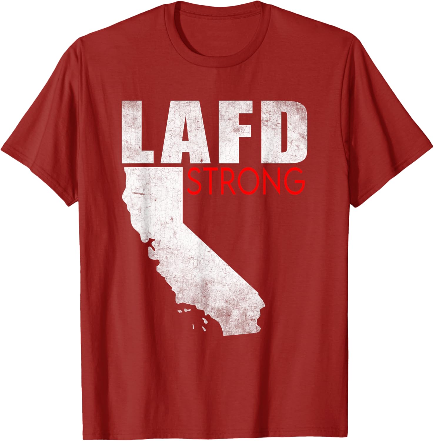 LAFD Strong T-Shirt for Men and Women - Stylish Firefighter Apparel - 4