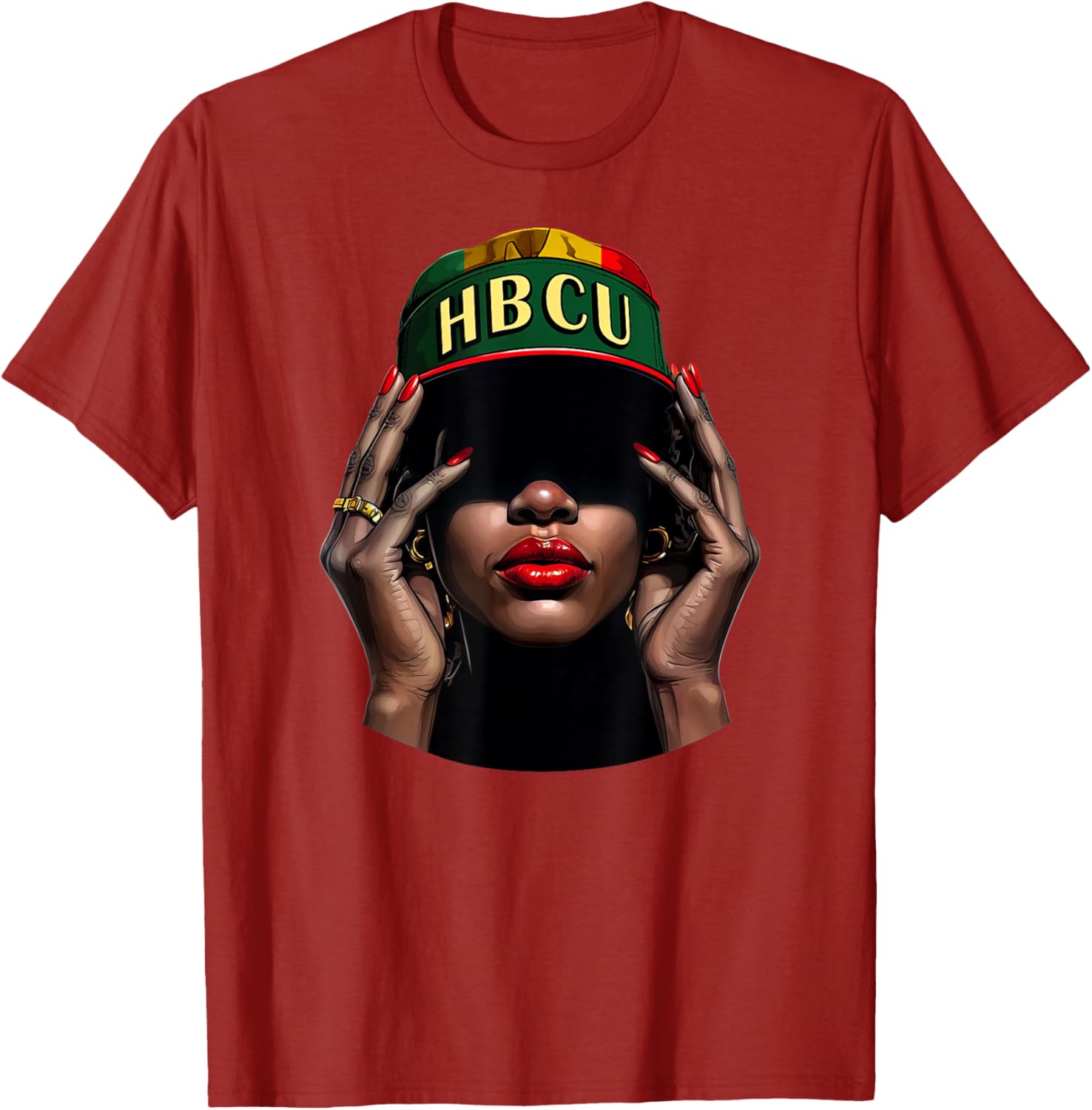 HBCU Beautiful Black Educated Girl Black History Month T-Shirt - 15