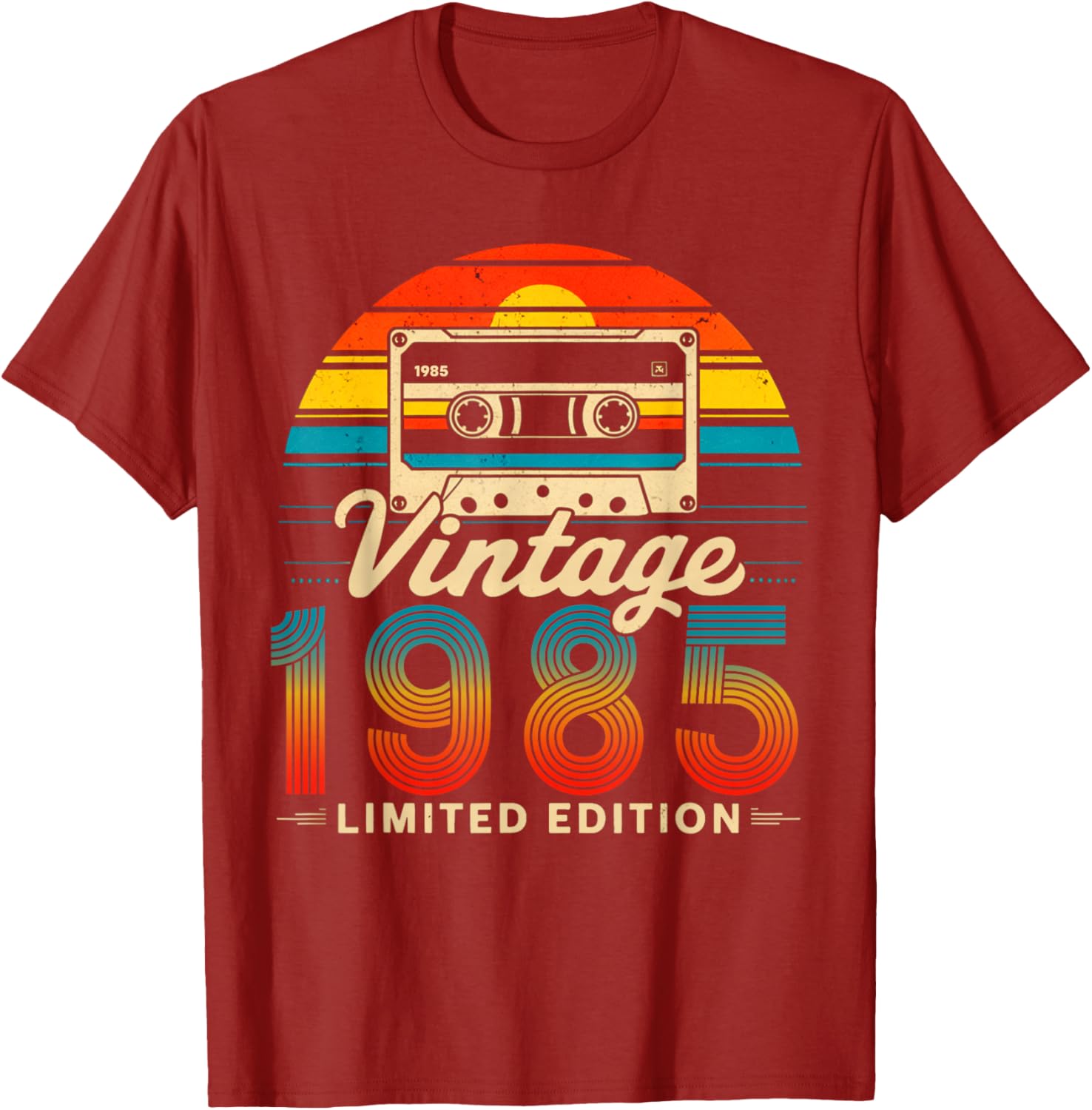 Vintage 40th Birthday T-Shirt for Born in 1985 Retro Gift Idea - 5