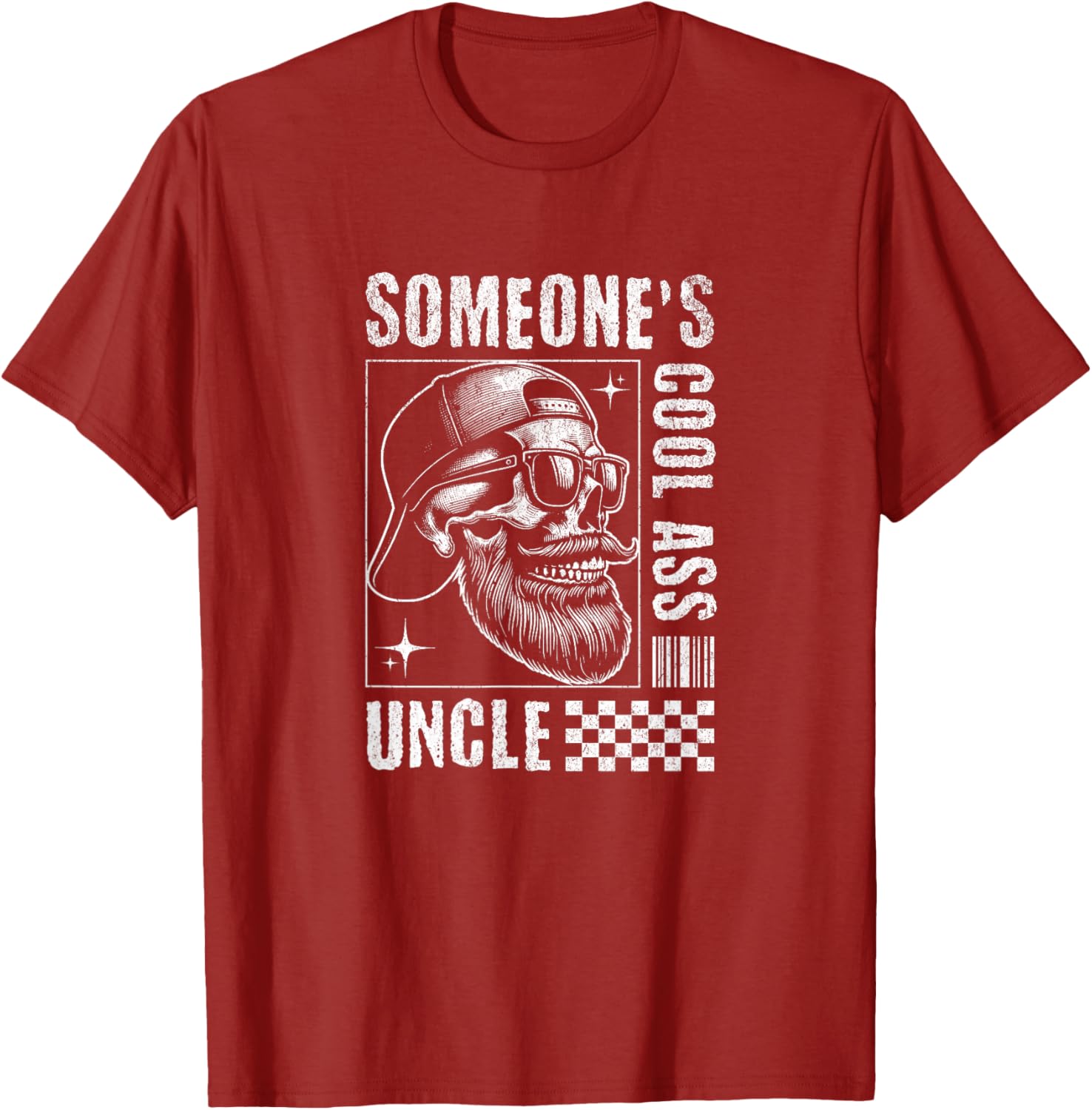 Cool Ass Uncle T-Shirt for Men - Fun and Unique Gift Idea - 14