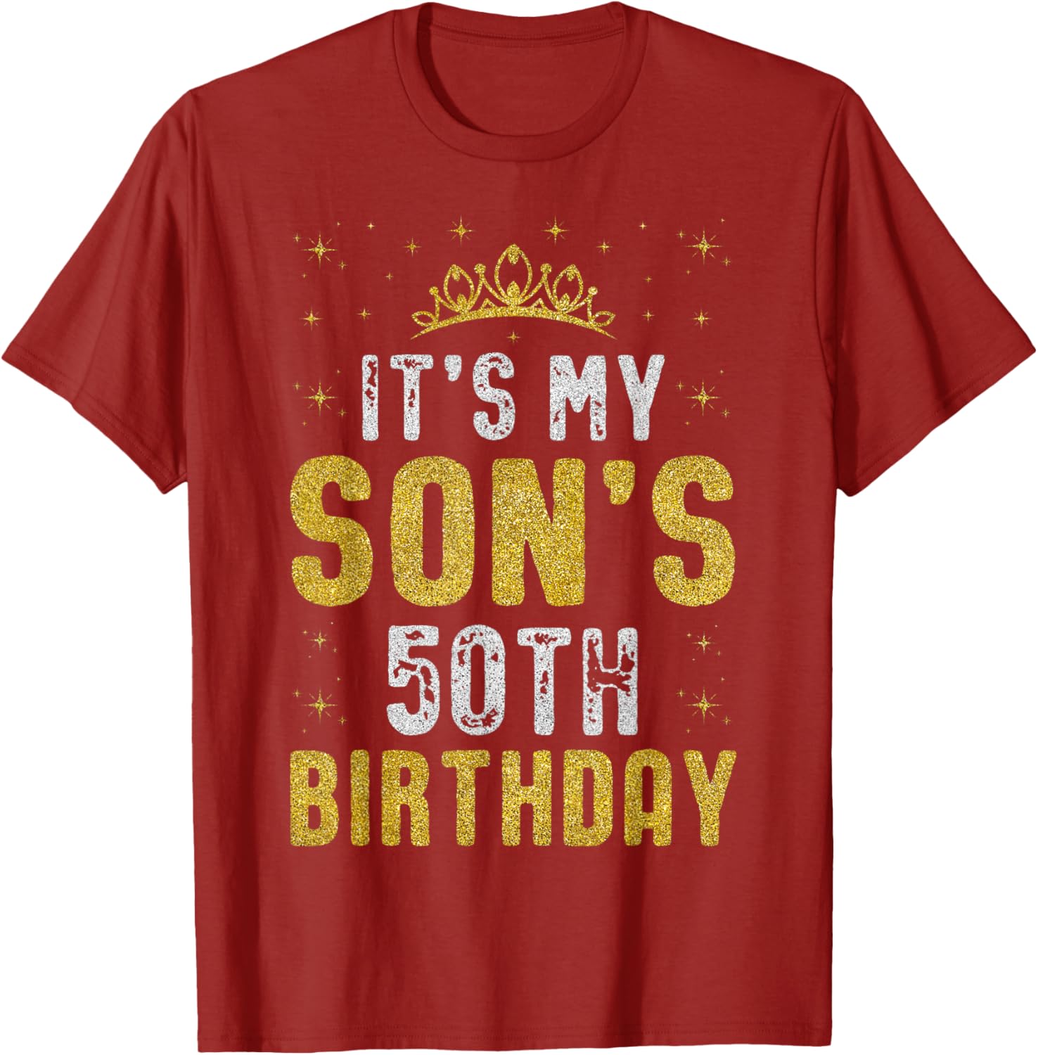 Happy 50th Birthday Son T-Shirt Vintage 1975 Milestone Celebration - 9