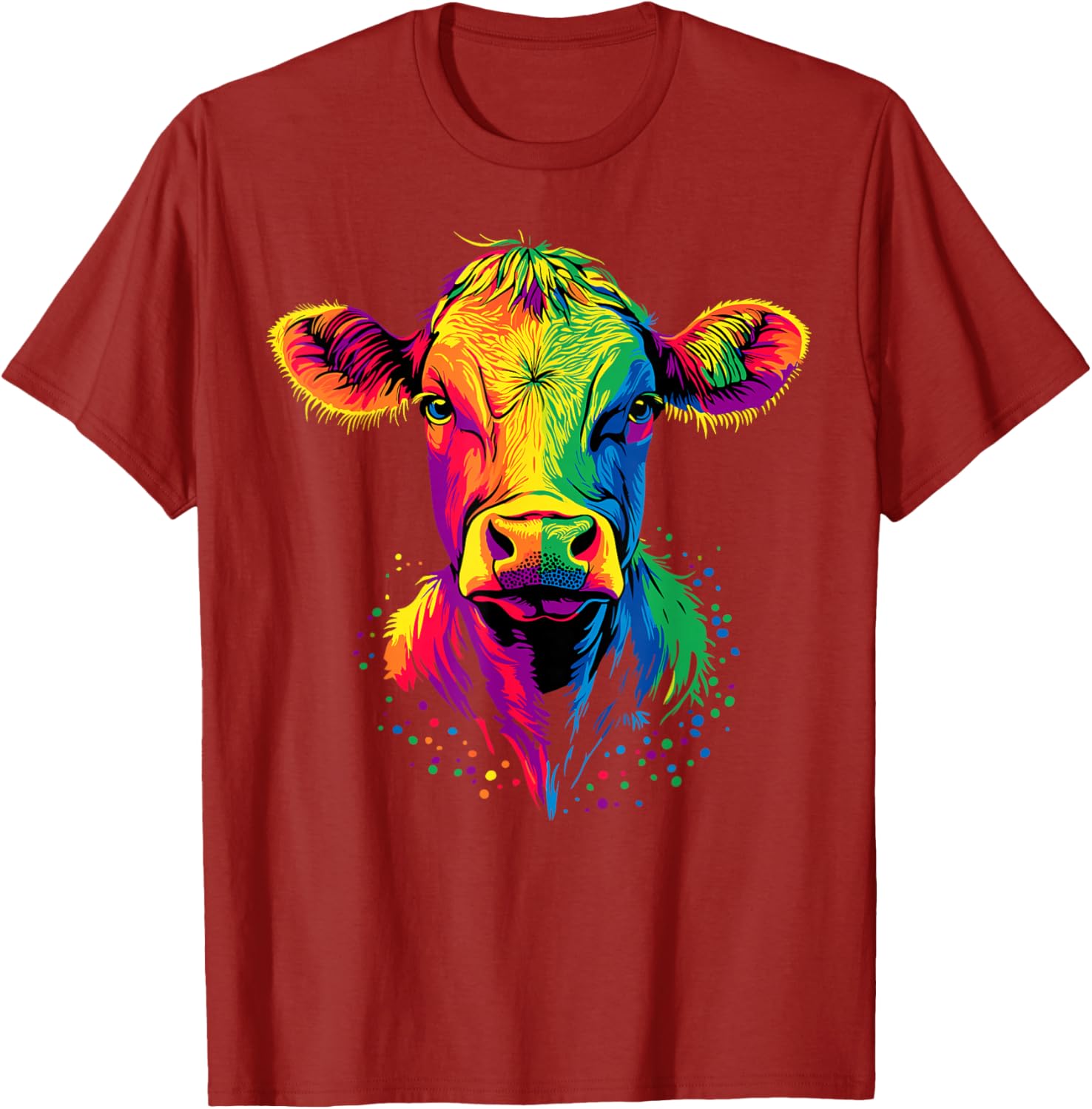 Cute Cow T-Shirt for Vegan Farmers Ideal for Cattle Lovers and Kids - 8
