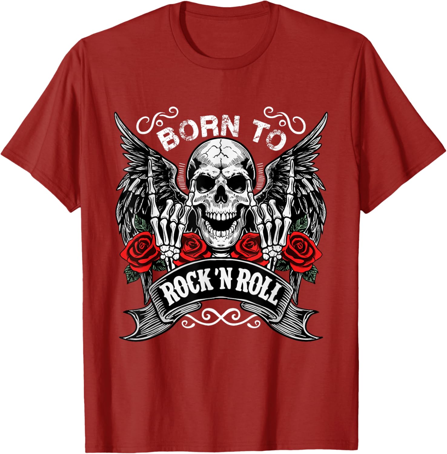 Born To Rock Vintage Rock Concert T-Shirt for Music Lovers - 5