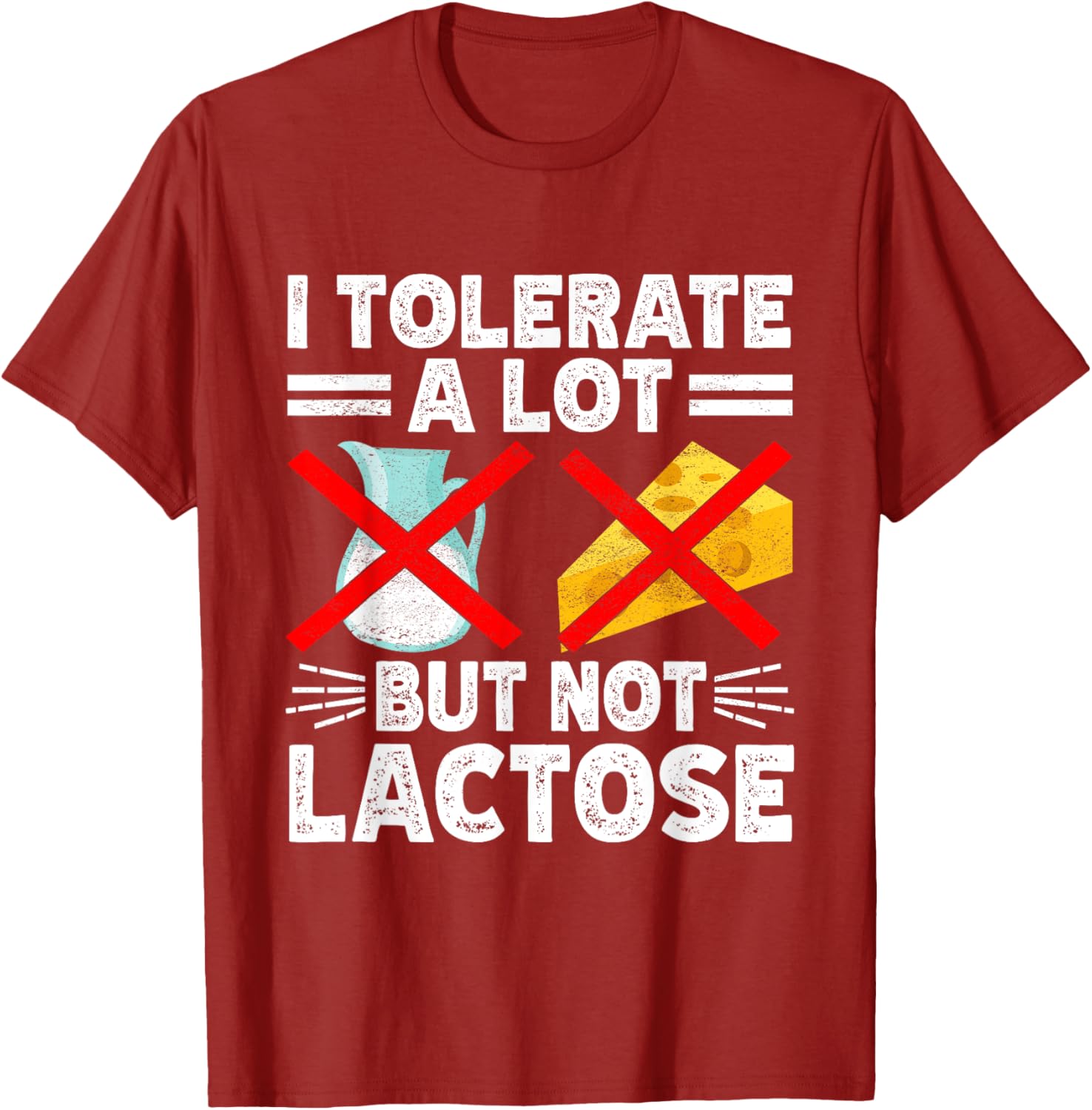 Lactose Intolerance Dairy Allergy T-Shirt for Comfortable Everyday Wear - 2