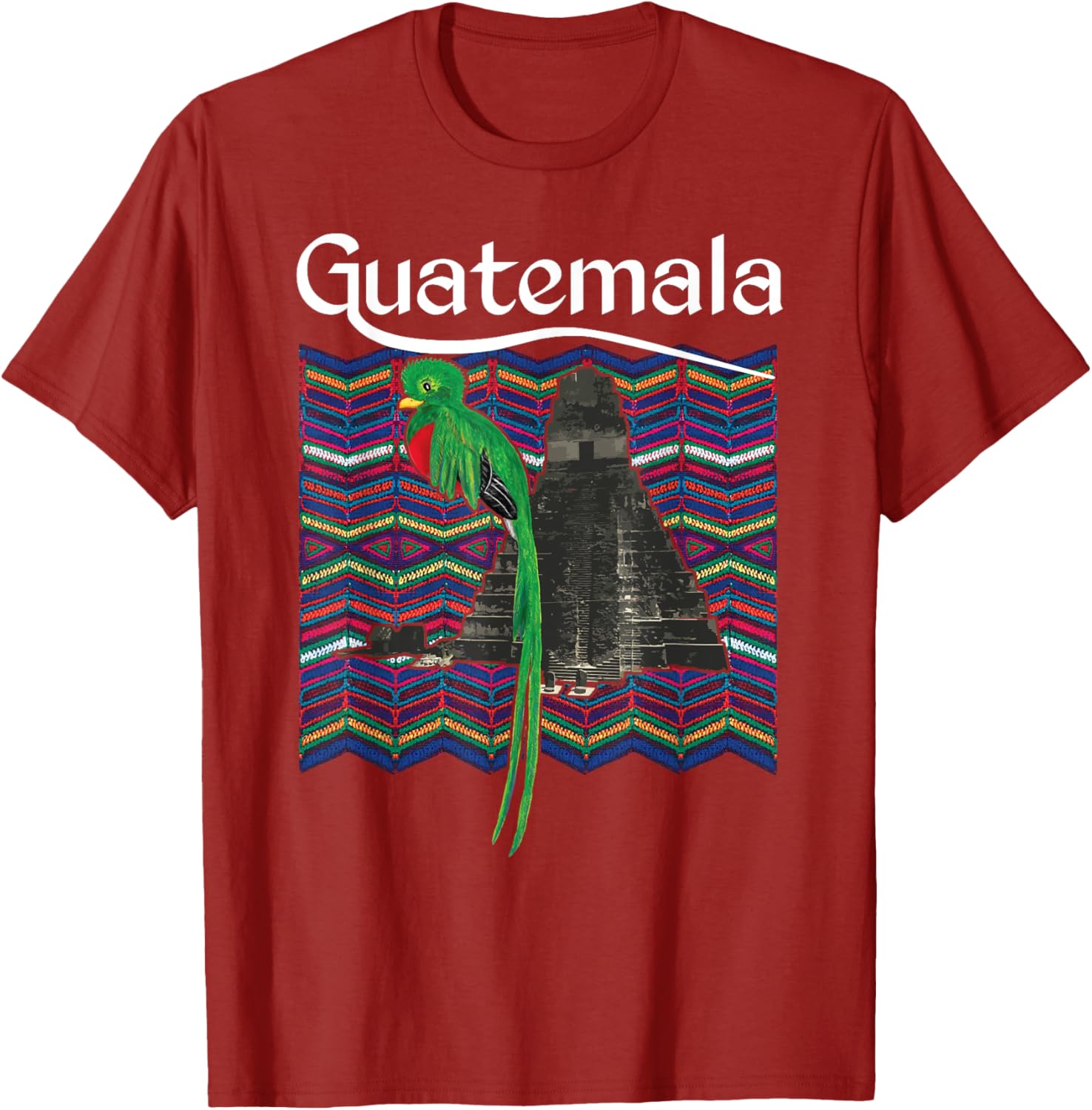 Quetzal Guatemala Traditional Maya T-Shirt – Chic Chapin Design - 20
