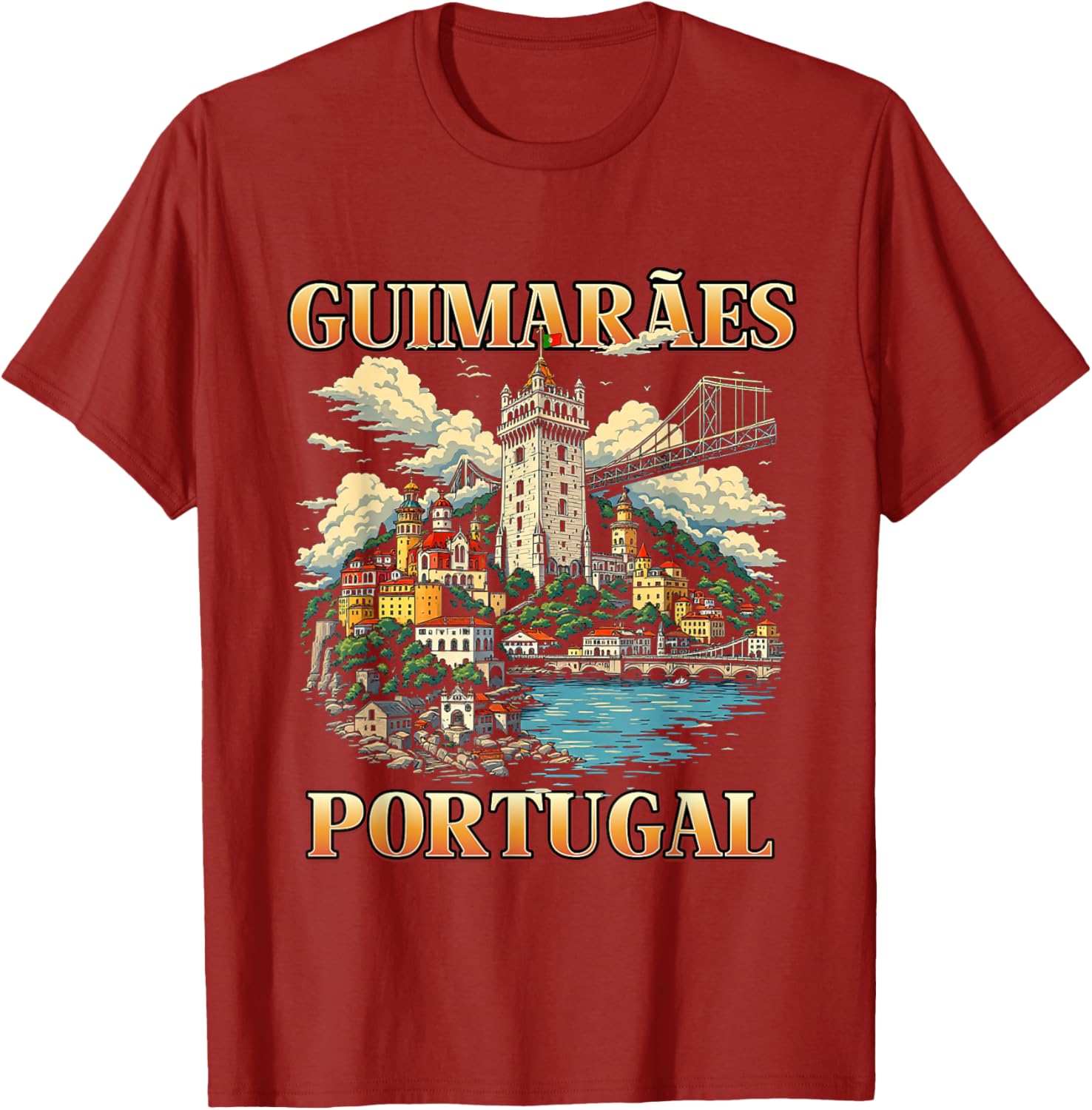 Guimaraes Souvenir T-Shirt for Portugal Travel Memories - 14