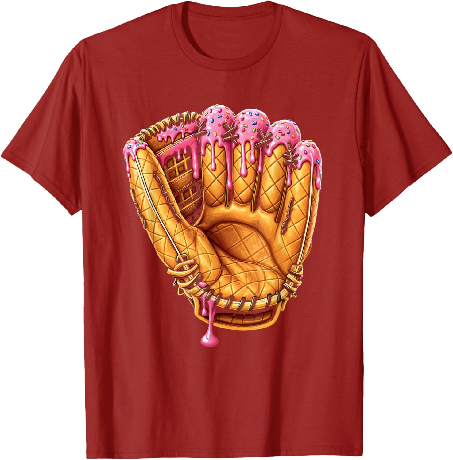 Youth Baseball Drip Boys Ice Cream Drip T-Shirt for Cool Kids - 15