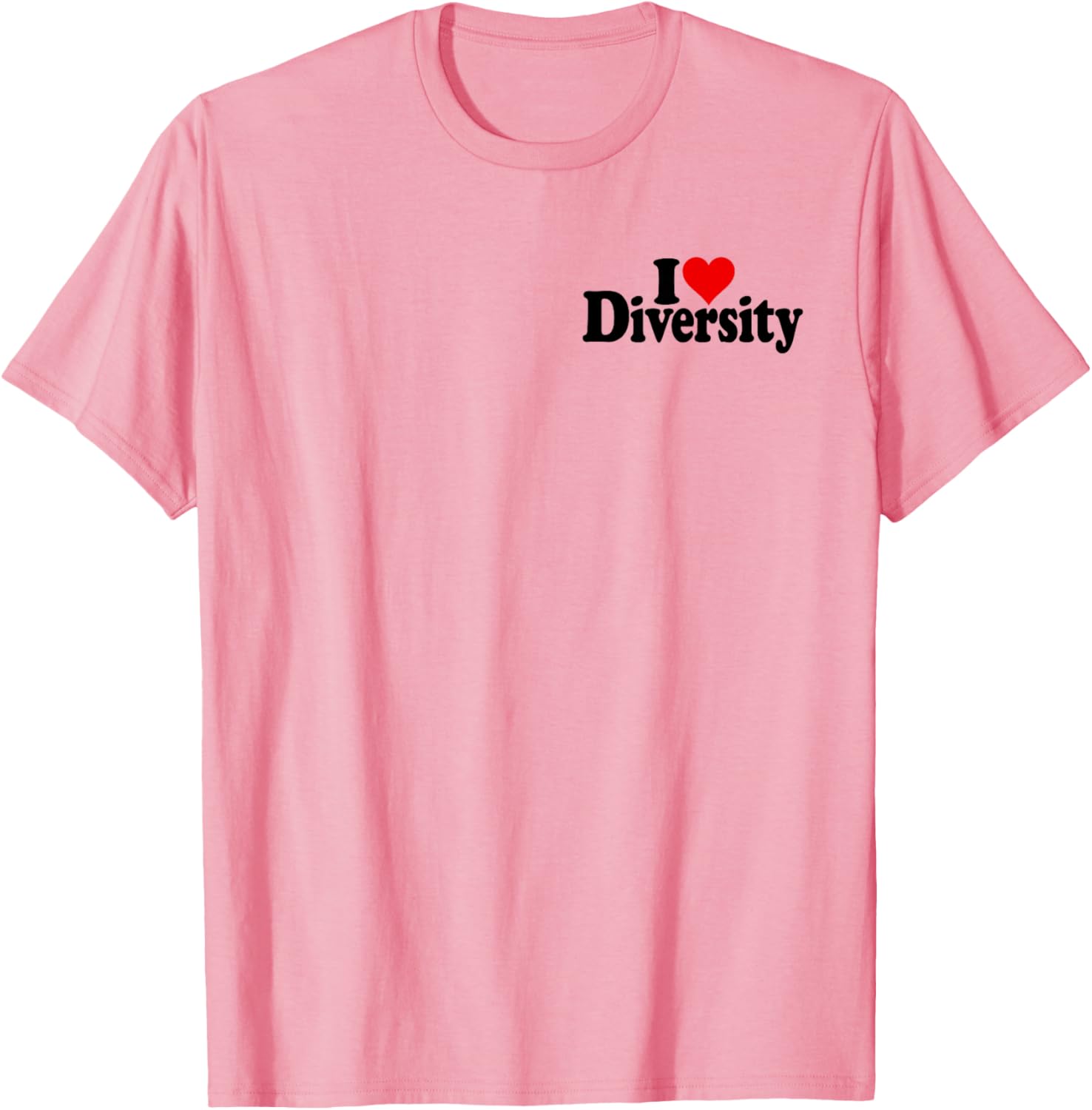I Love Heart Diversity Strength in Diversity T-Shirt for Everyone - 7