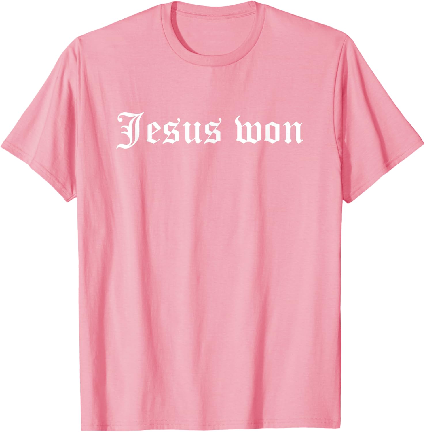Jesus Won T-Shirt for Men and Women - Faith-Inspired Apparel - 13
