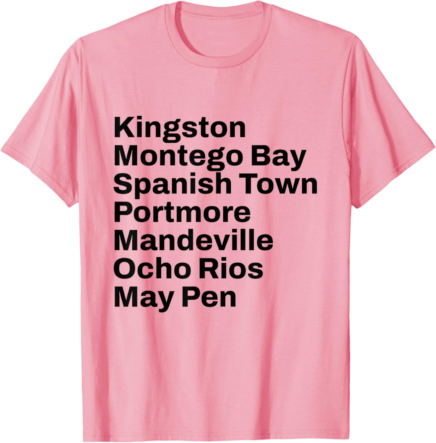 Jamaica Cities and Towns Travel T-Shirt for Adventure Lovers - 13