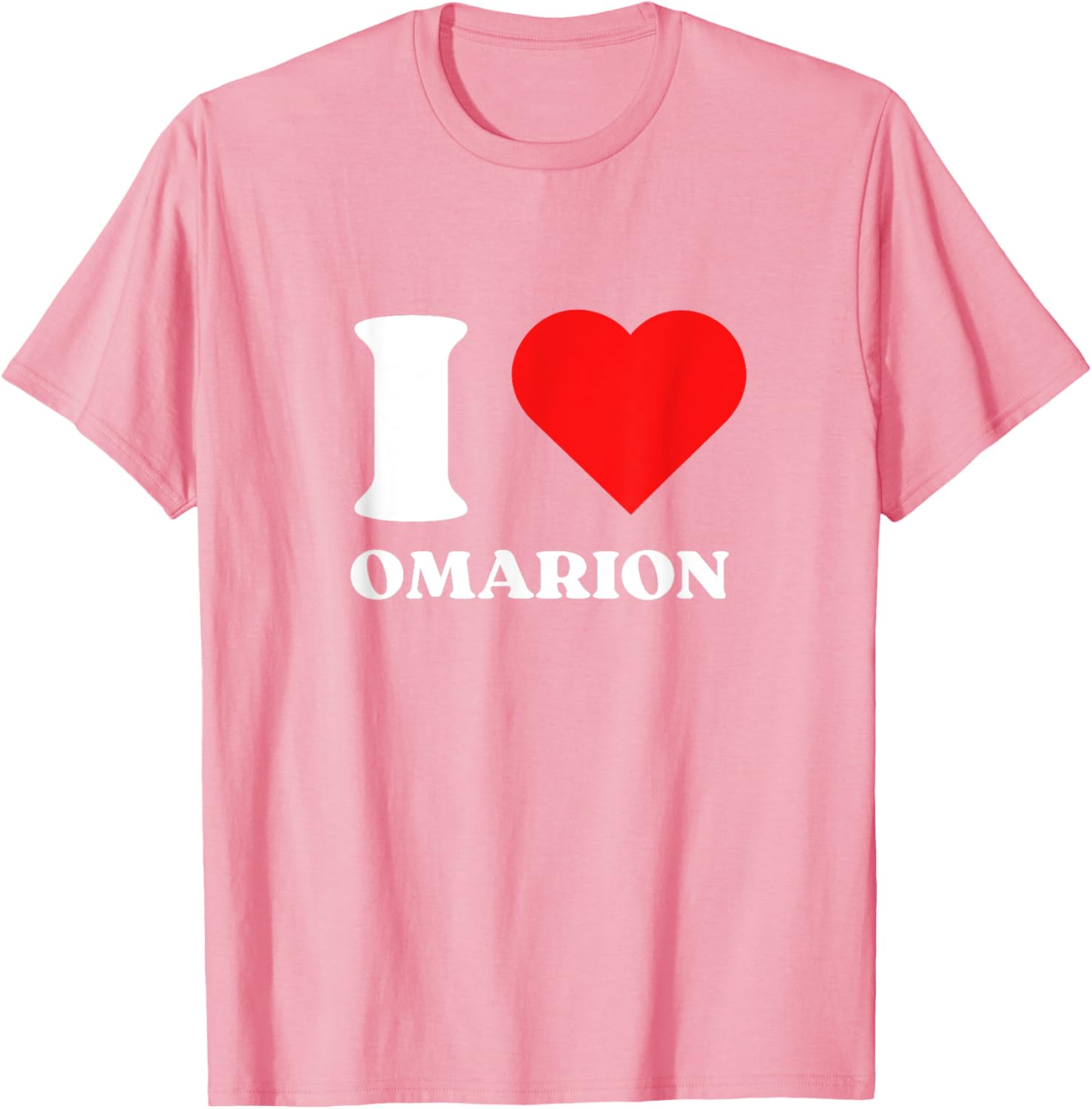 Trendy I Love Omarion Y2K Valentine's Day T-Shirt for Music Lovers - 9