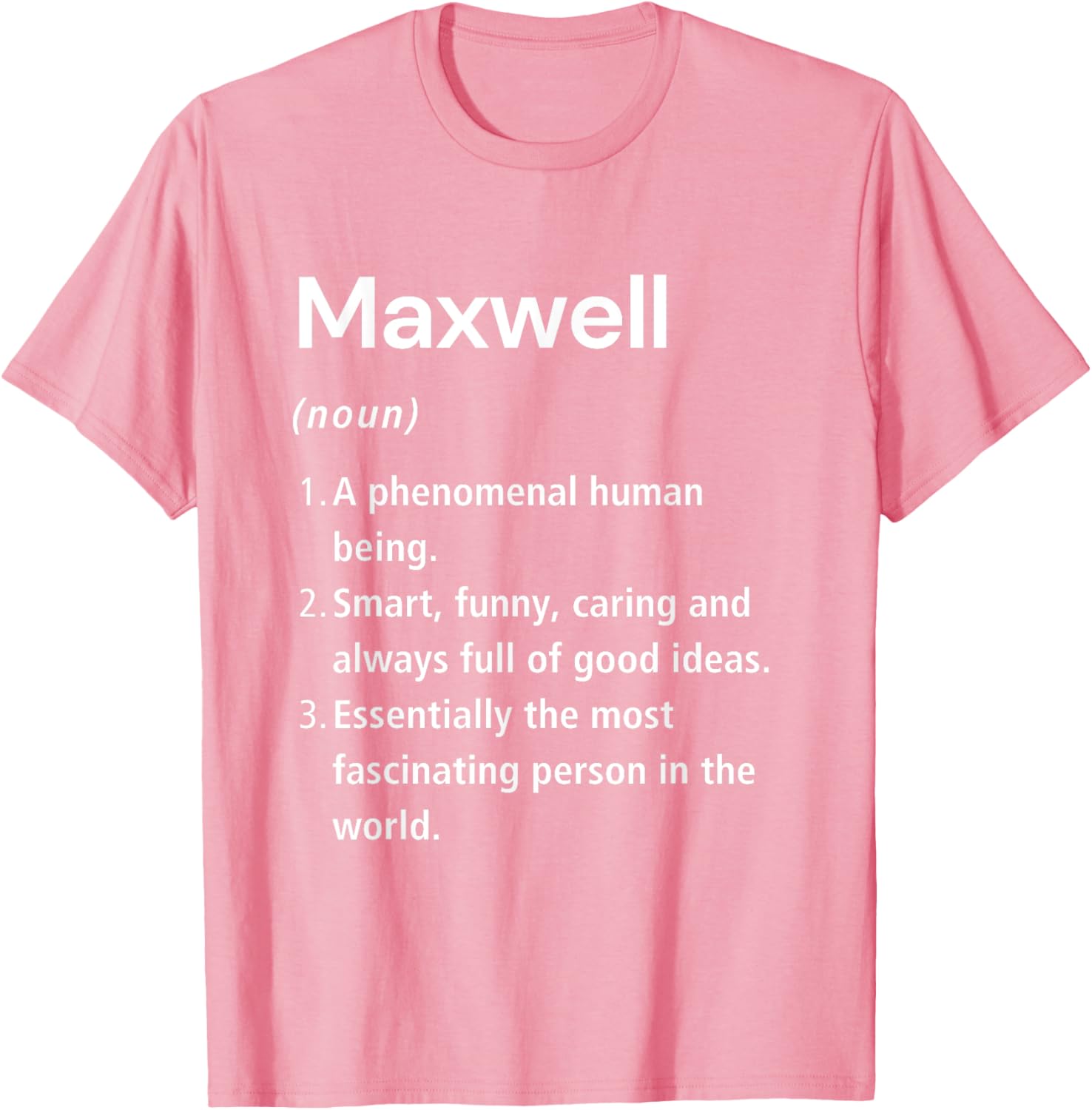 Funny Maxwell Name Definition T-Shirt for Unique Style and Humor - 23