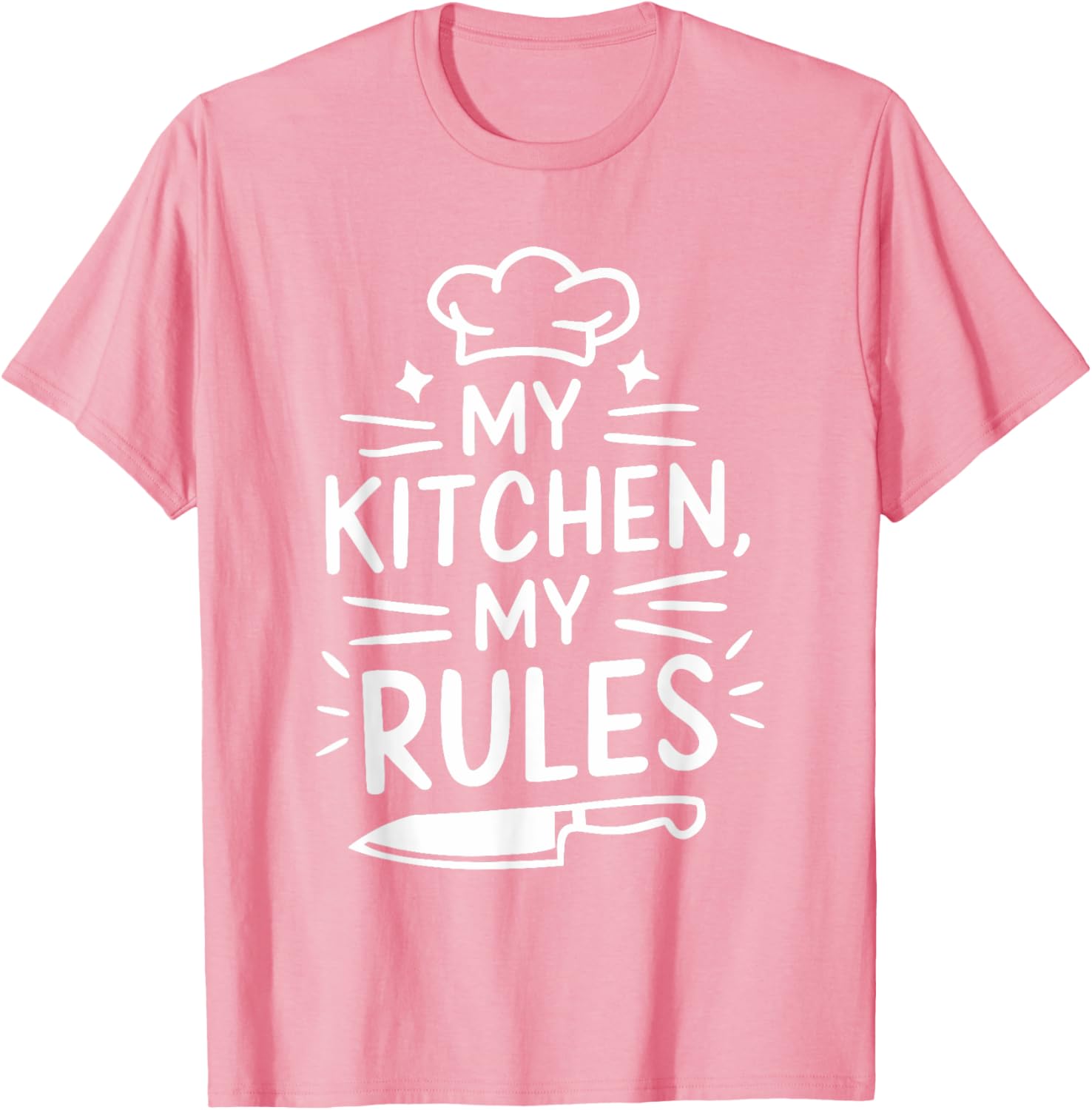 My Kitchen My Rules Chef T-Shirt for Cooking Enthusiasts - 17