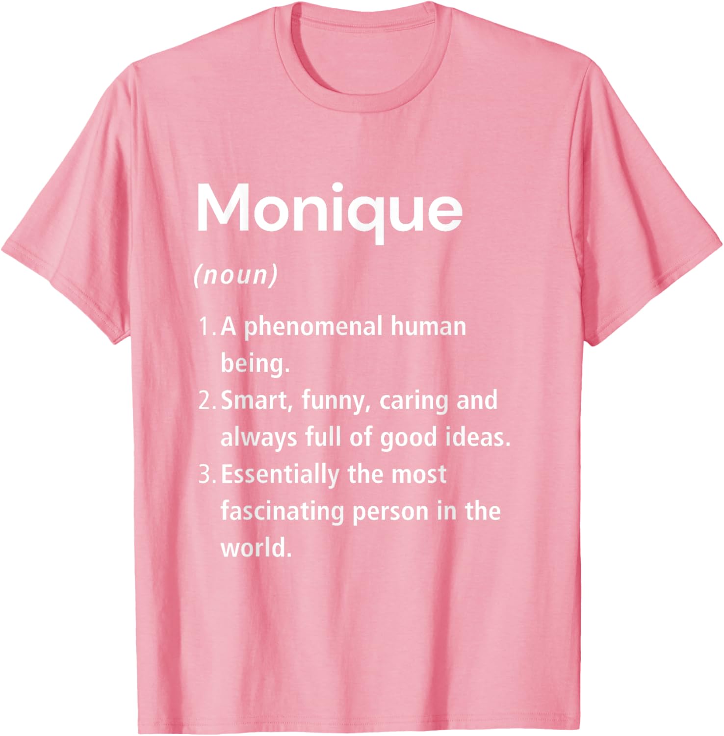 Funny Monique Name Definition T-Shirt for Unique Fashion Lovers - 14