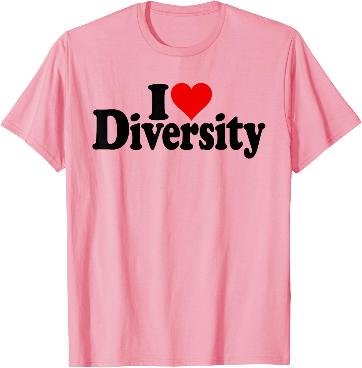 I Love Heart Diversity Strength in Diversity T-Shirt for All Occasions - 13