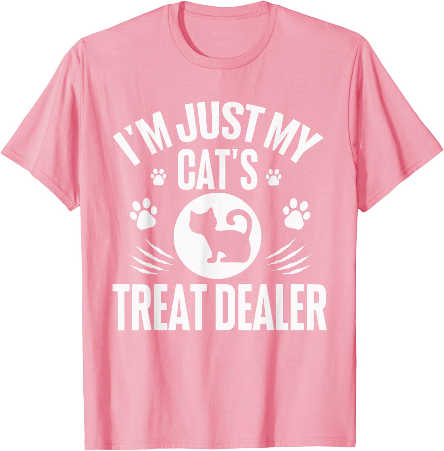 Funny Cat Treat Dealer T-Shirt for Cat Lovers Cute Gift Idea - 2