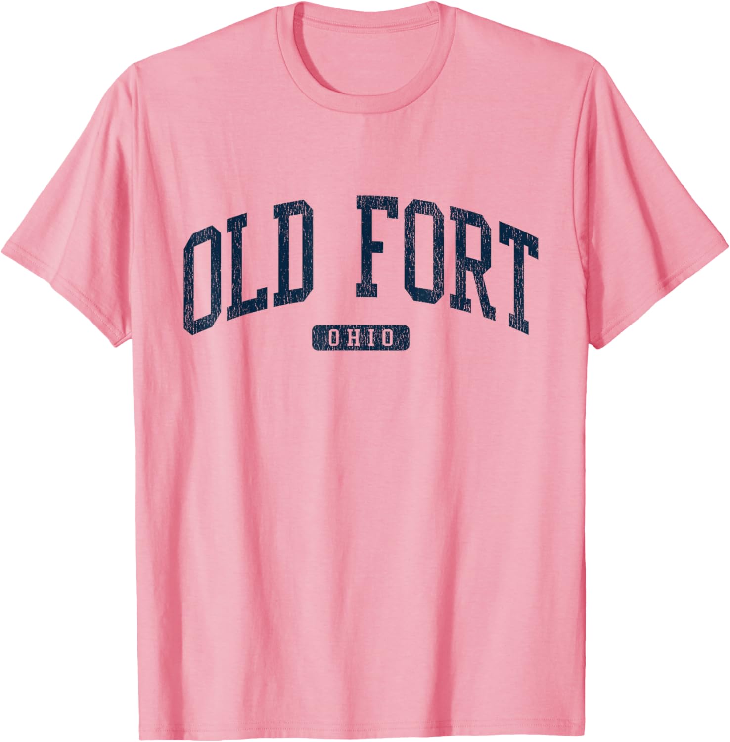 Old Fort Ohio College Style Blue T-Shirt for Comfort and Style - 6
